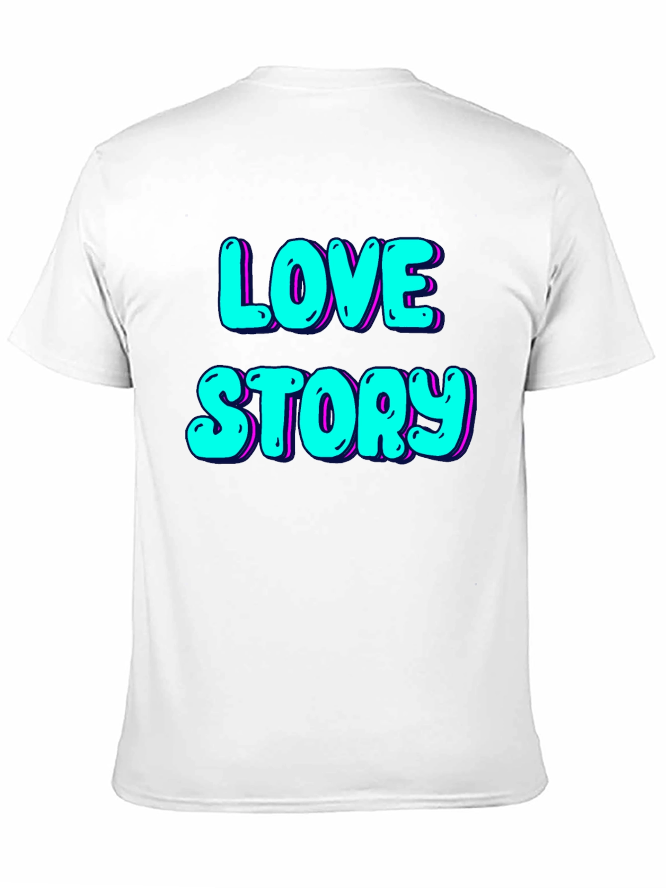 Love Story Graphic Tee - Black T-Shirt