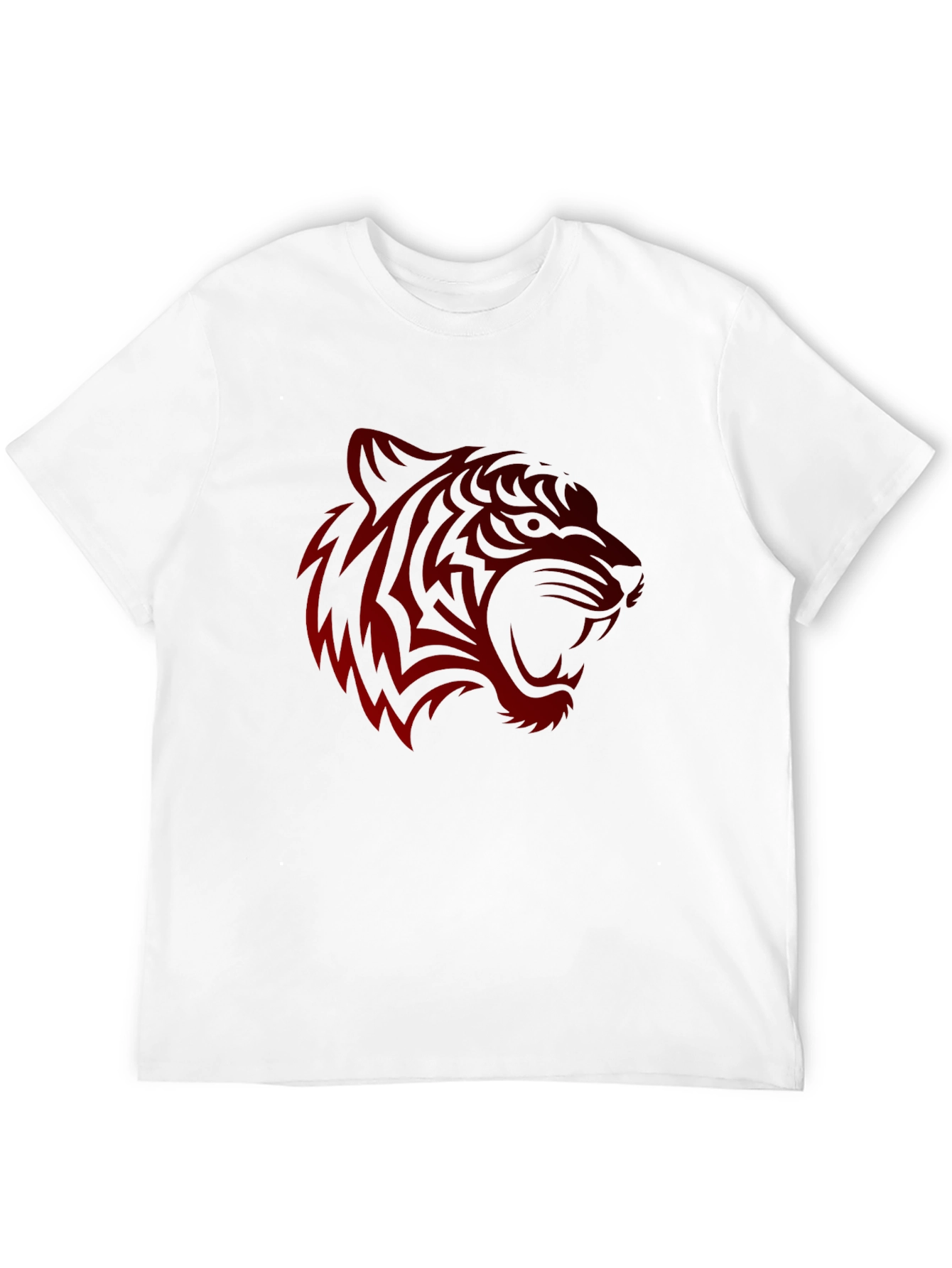 Bold Tiger Graphic Print Mens T-Shirt