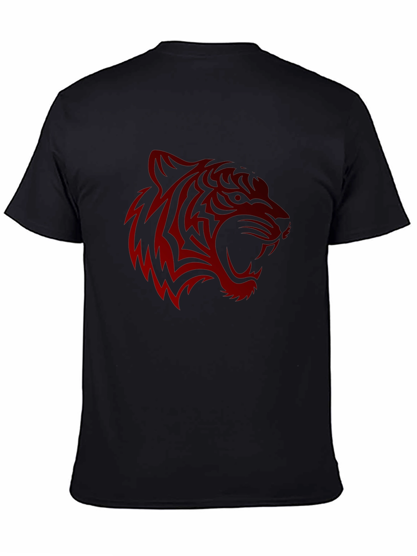 Bold Tiger Graphic Print Mens T-Shirt