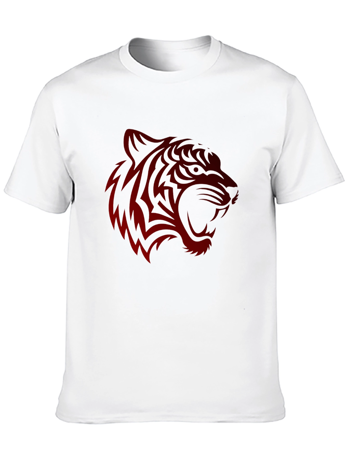 Bold Tiger Graphic Print Mens T-Shirt