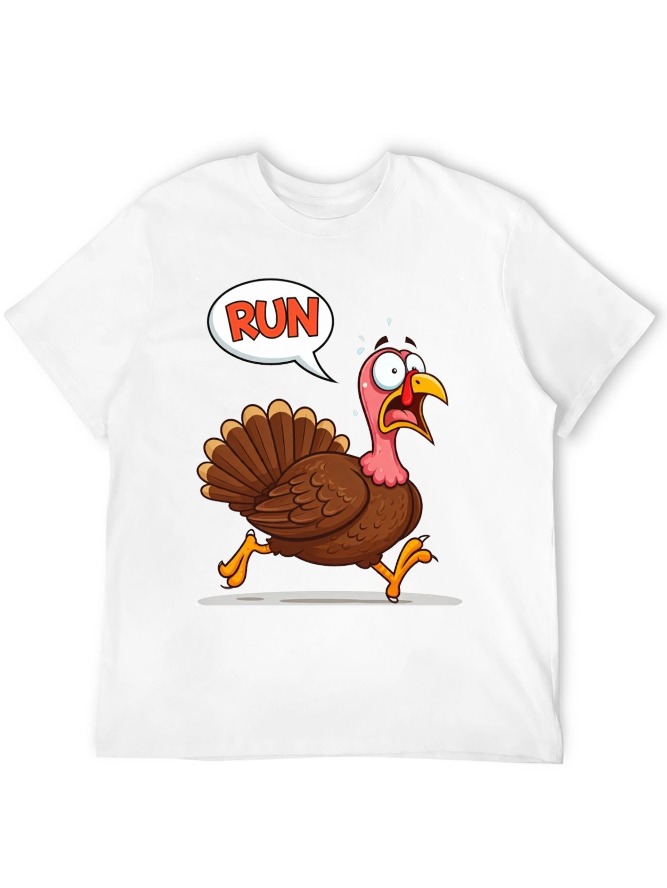 Run Turkey T-Shirt - Thanksgiving Fun