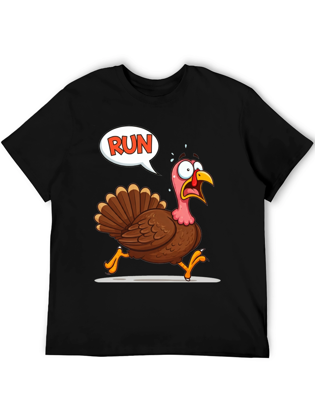 Run Turkey T-Shirt - Thanksgiving Fun