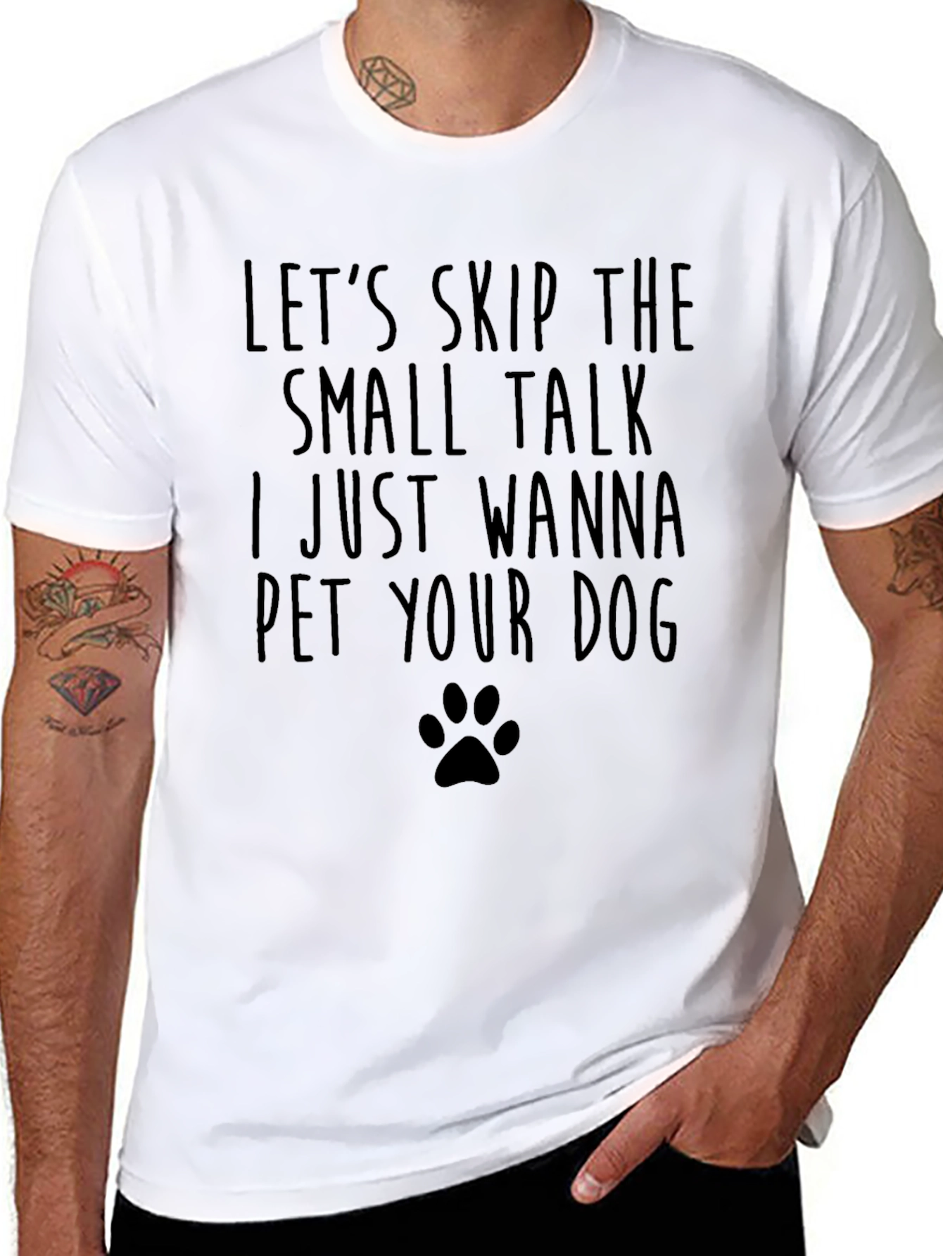Funny Dog Lover T-Shirt - Skip the Small Talk