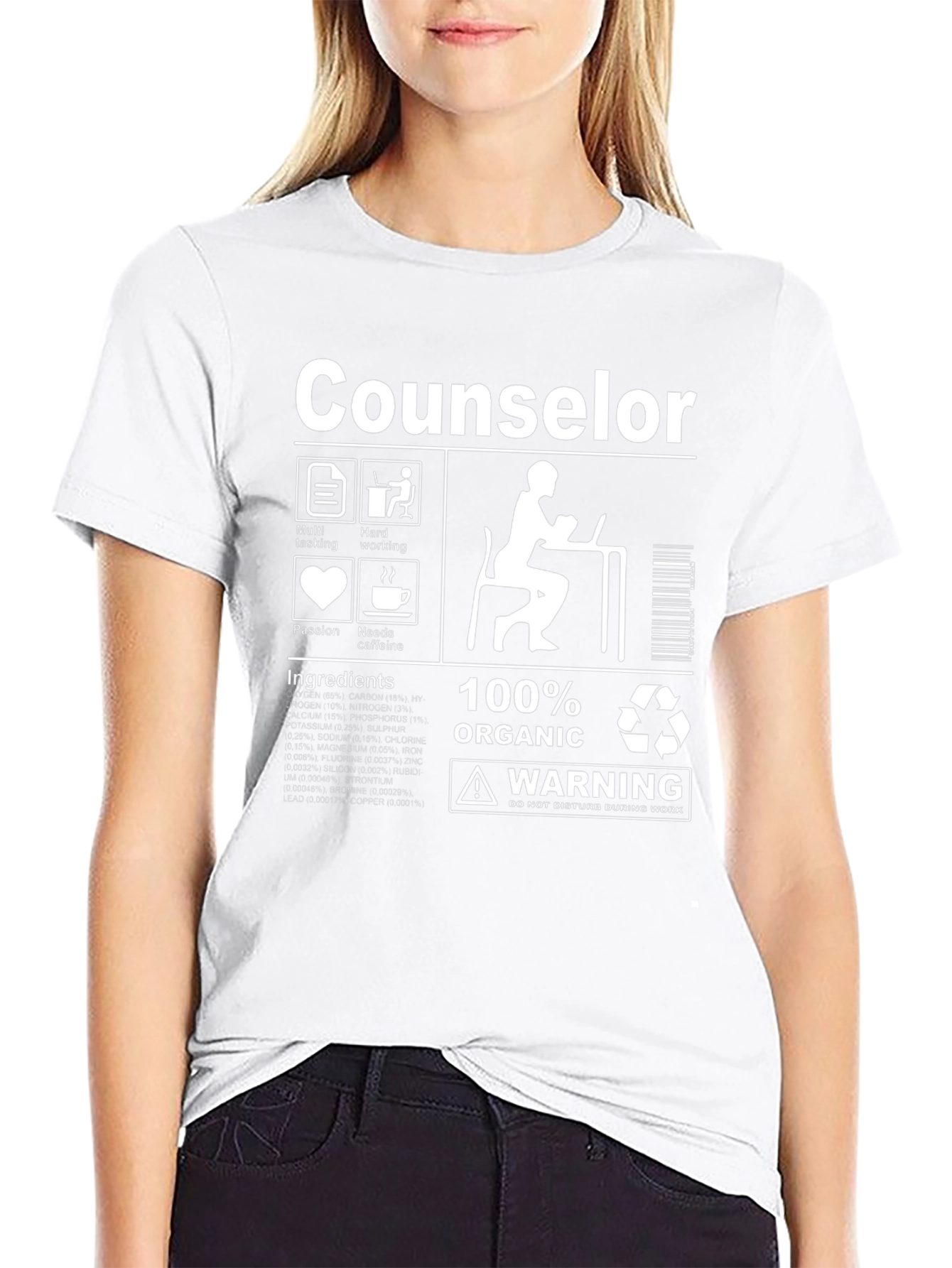 Counselor Organic Ingredients T-Shirt