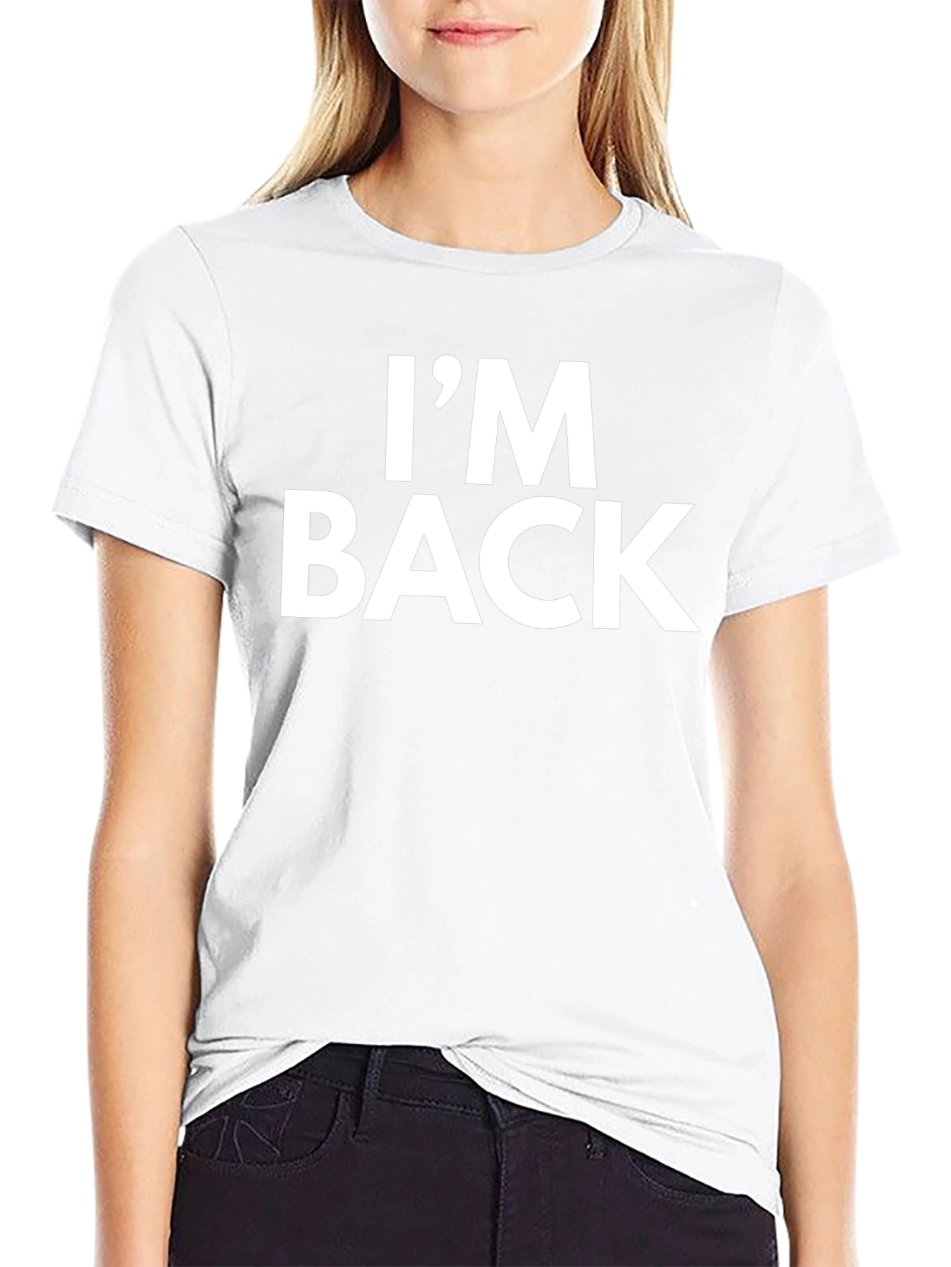 Im Back Mens T-Shirt - Bold Statement Tee