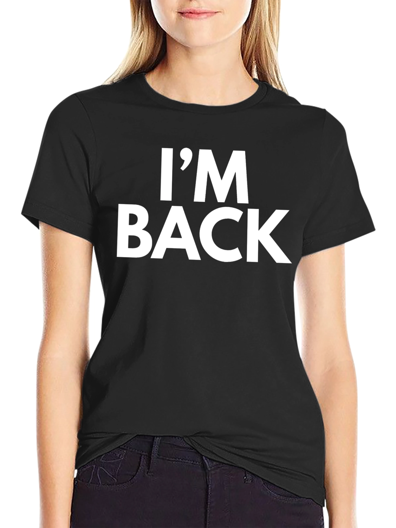 Im Back Mens T-Shirt - Bold Statement Tee