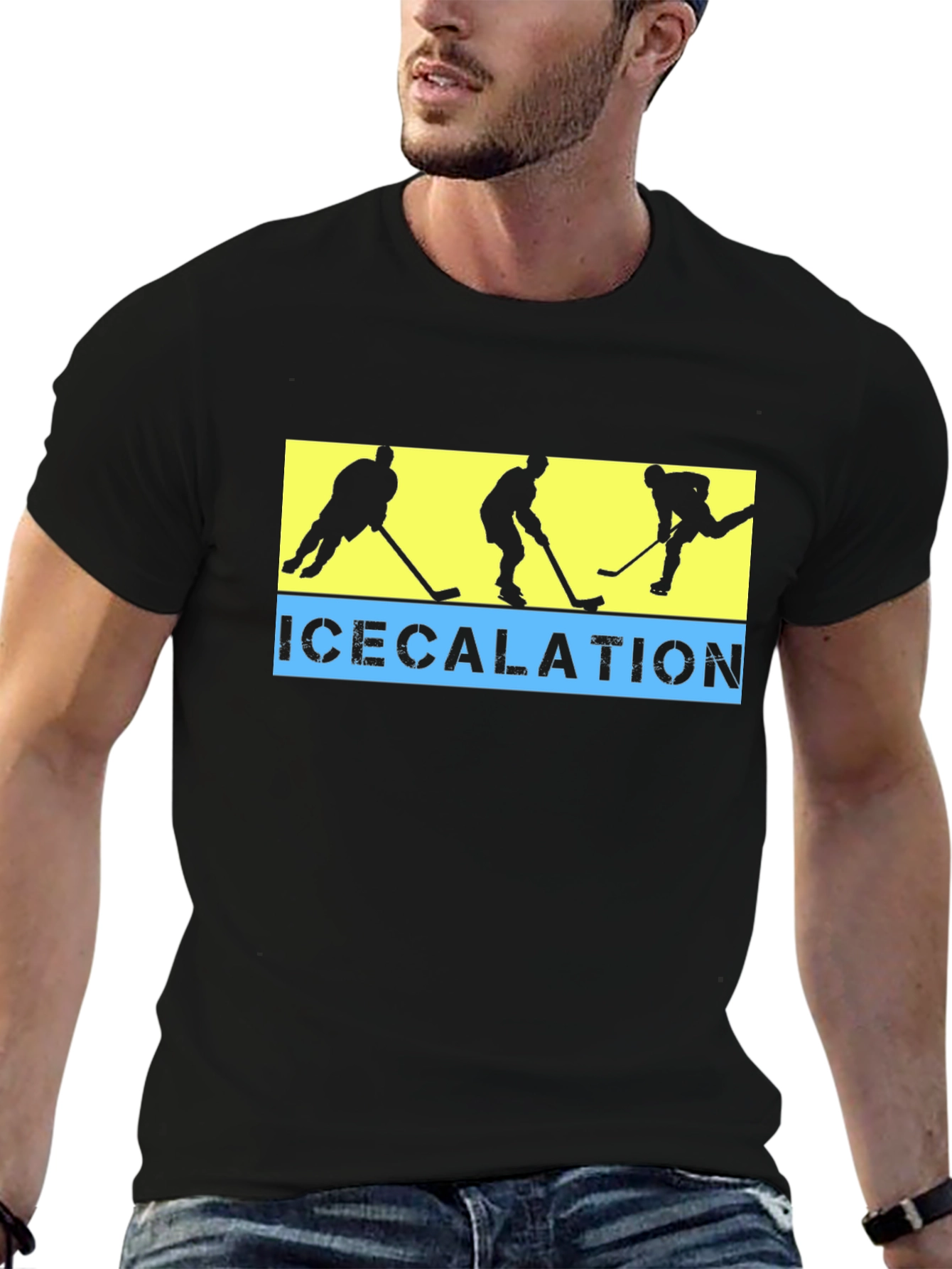 Icecalation Hockey Graphic T-Shirt