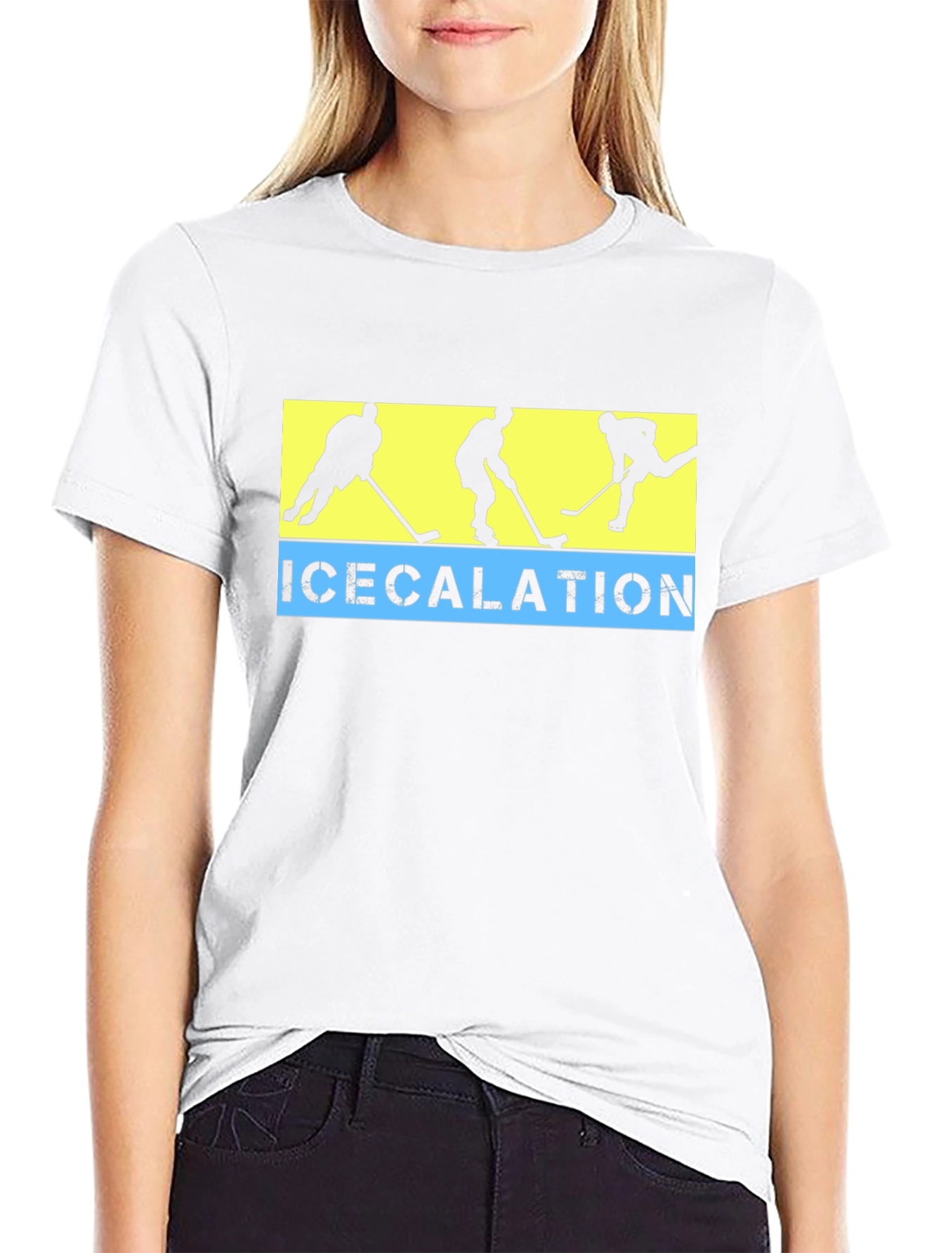Icecalation Hockey Graphic T-Shirt