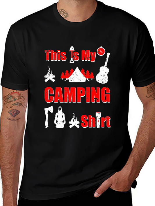 Camping Shirt - This Is My Camping Shirt T-Shirt