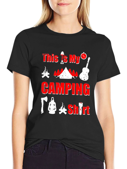 Camping Shirt - This Is My Camping Shirt T-Shirt