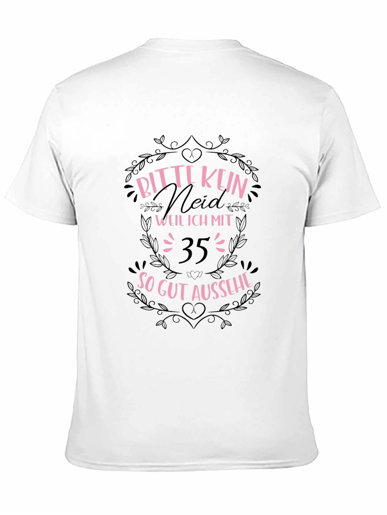 Black Bitte Kein Neid Graphic T-Shirt
