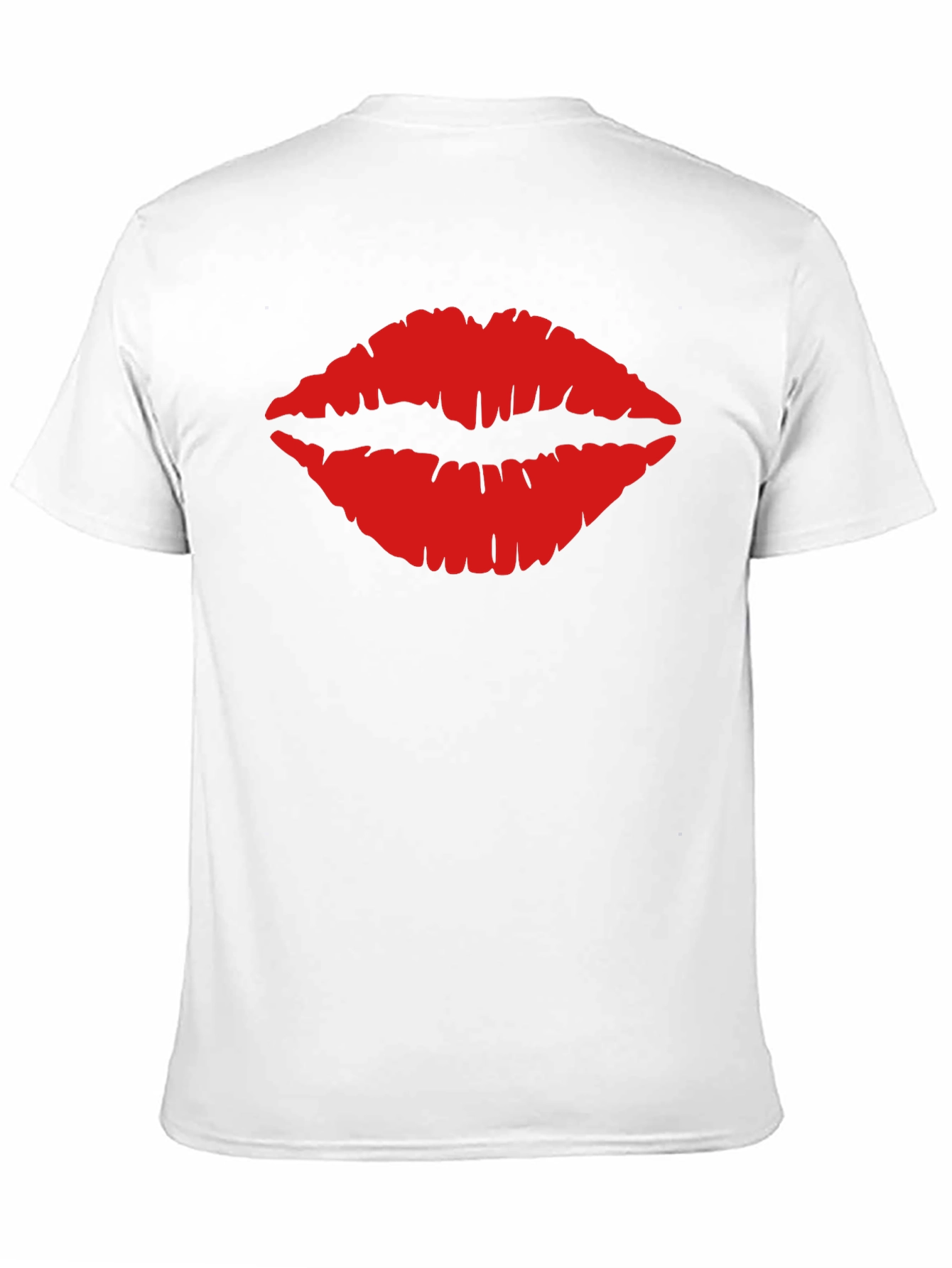 Kiss Lips Graphic Tee - Trendy Unisex T-Shirt