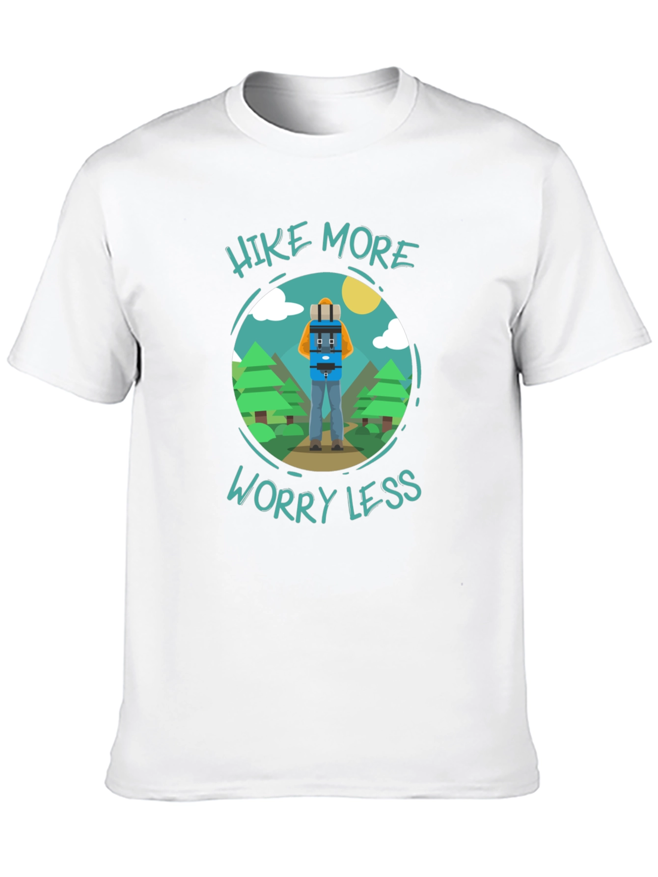 Hike More Worry Less Graphic Tee