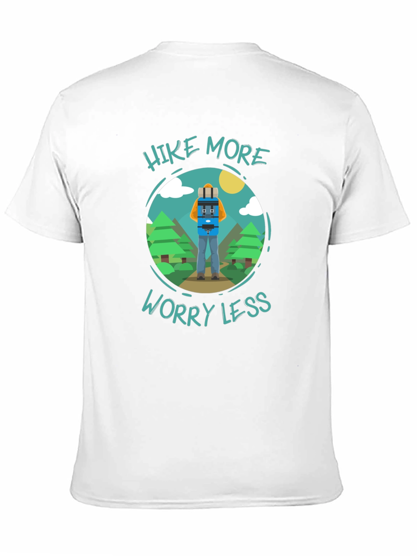 Hike More Worry Less Graphic Tee