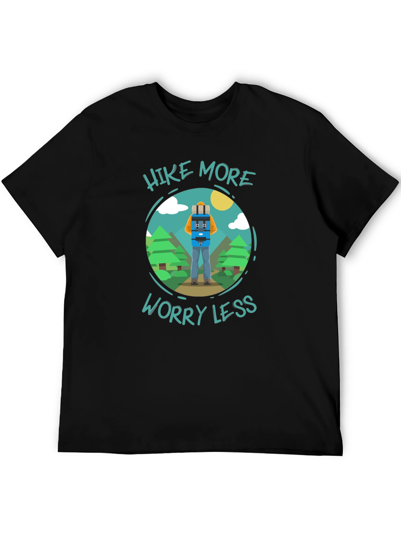Hike More Worry Less Graphic Tee