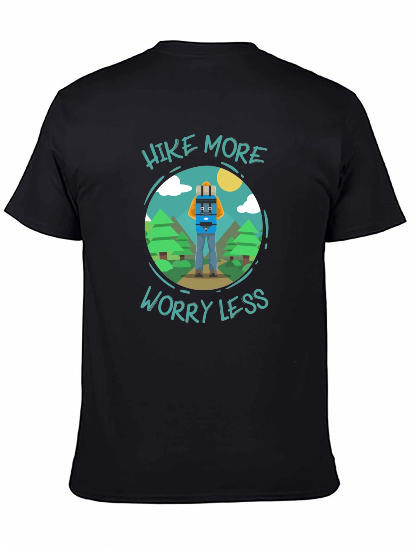 Hike More Worry Less Graphic Tee