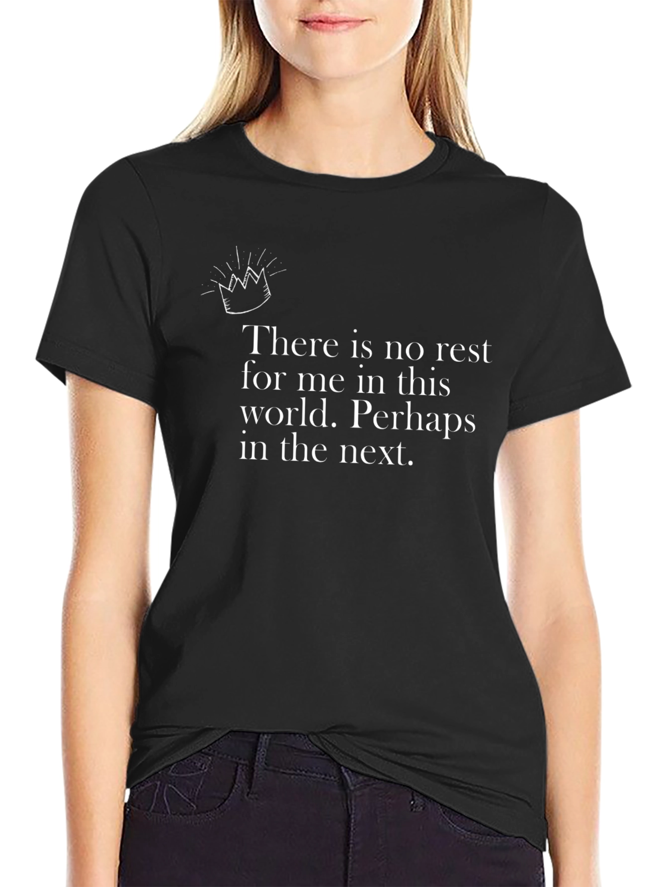 Restless Soul Black T-Shirt - Graphic Tee