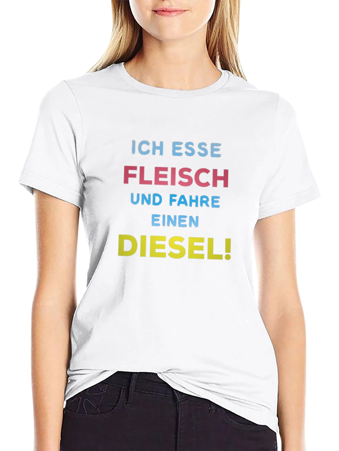 Ich Esse Fleisch Und Fahre Einen Diesel T-Shirt