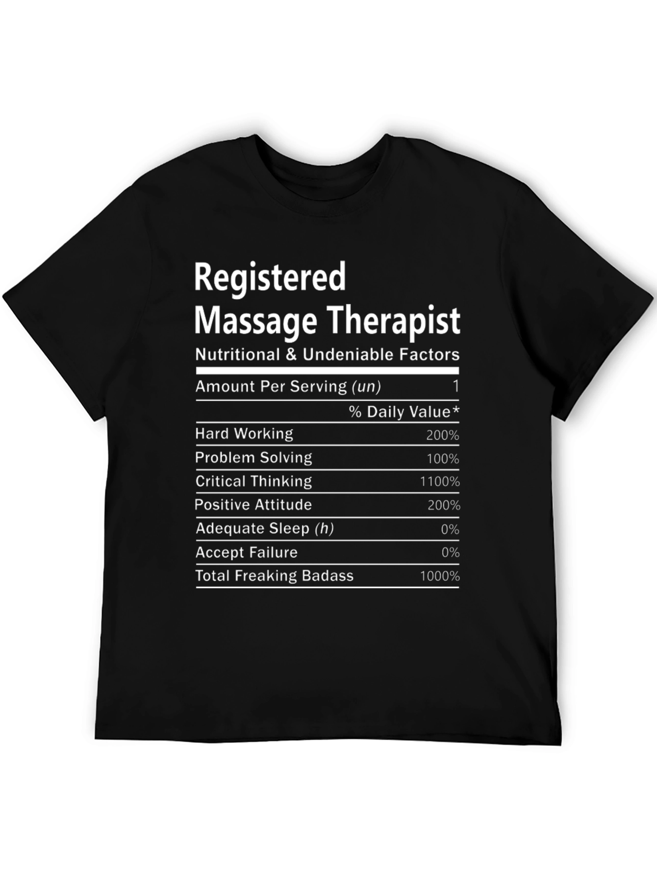 Registered Massage Therapist Funny T-Shirt