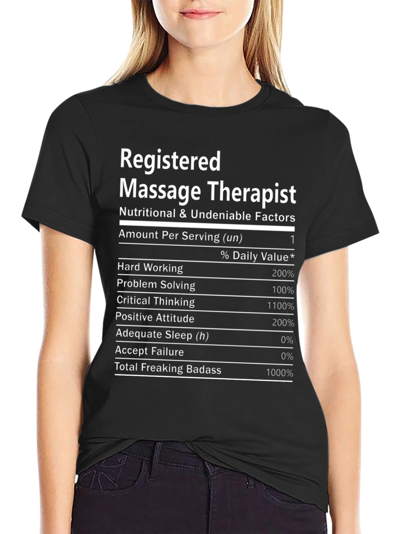 Registered Massage Therapist Funny T-Shirt