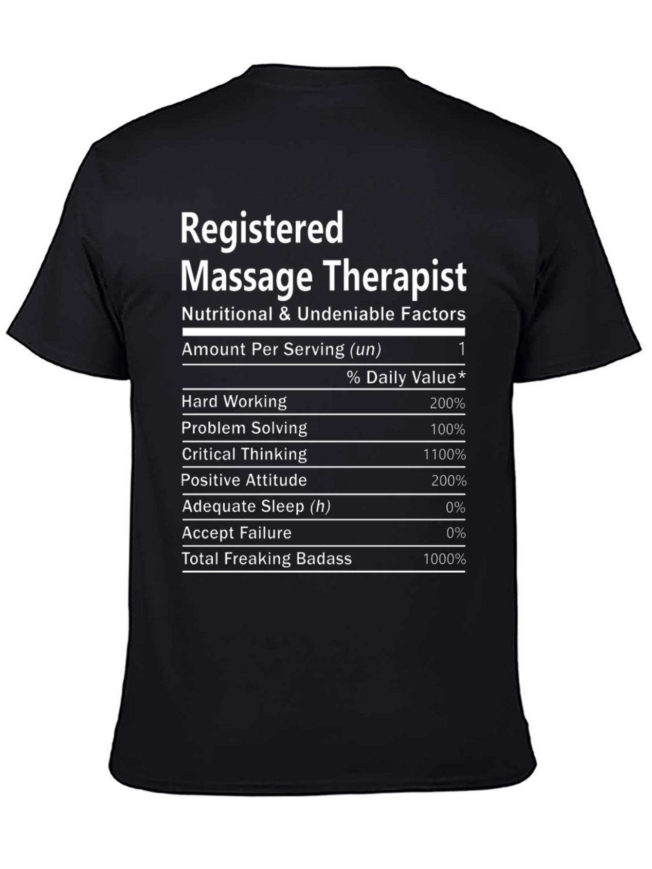 Registered Massage Therapist Funny T-Shirt