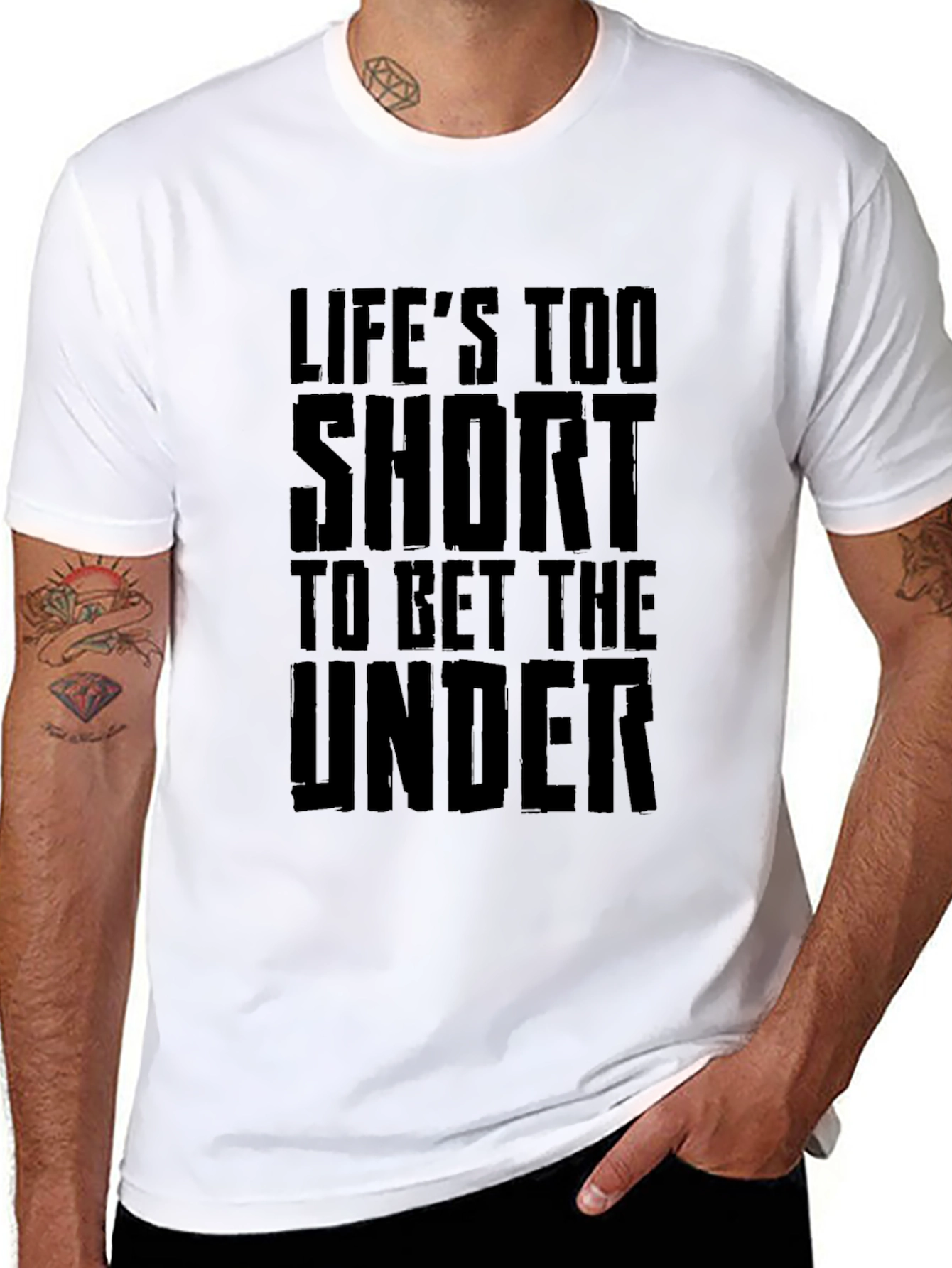 Lifes Too Short Graphic T-Shirt