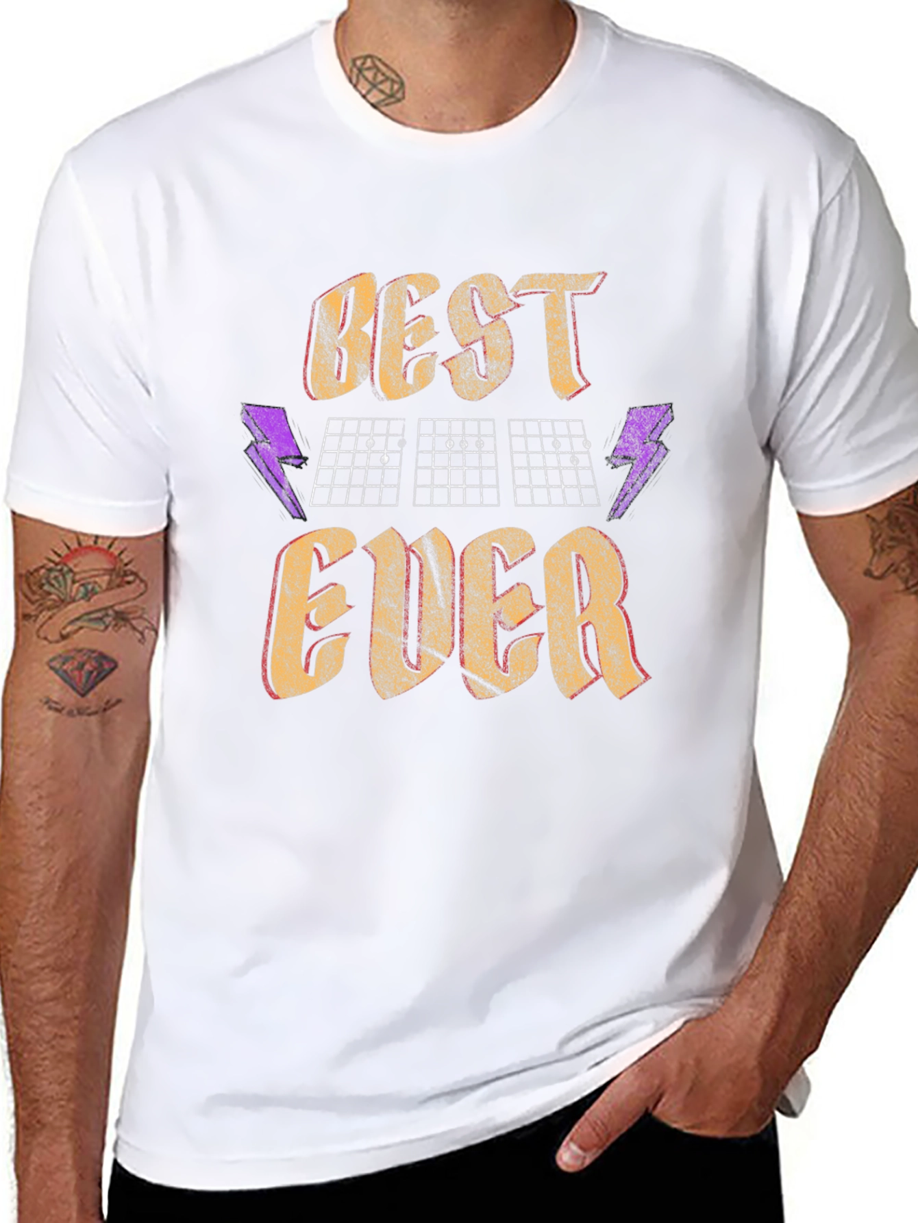 Best Ever Guitar T-Shirt - Musician Tee