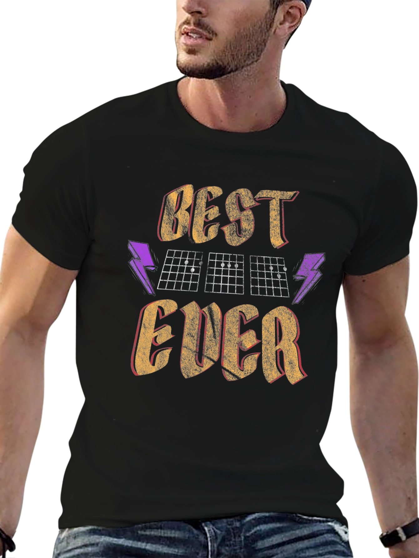 Best Ever Guitar T-Shirt - Musician Tee