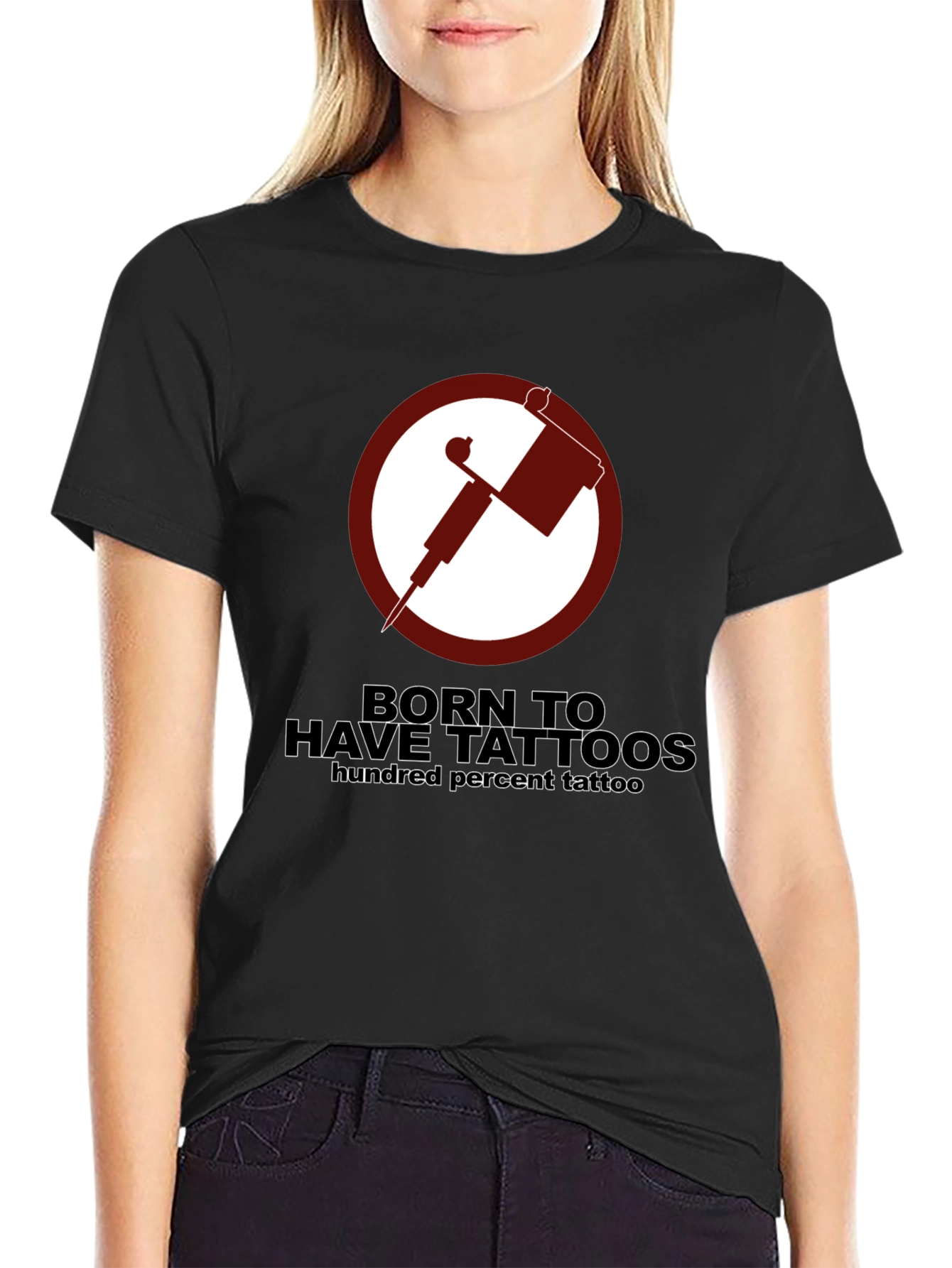 Born to Have Tattoos Graphic T-Shirt