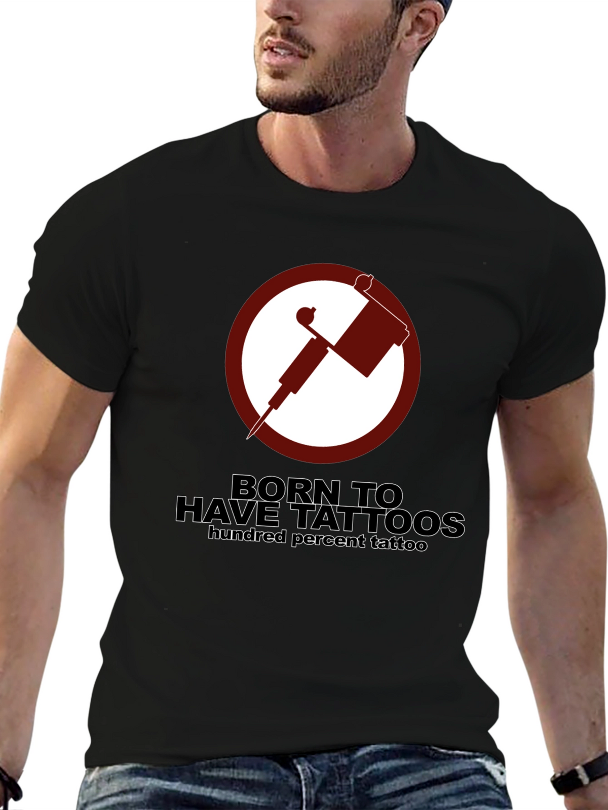 Born to Have Tattoos Graphic T-Shirt