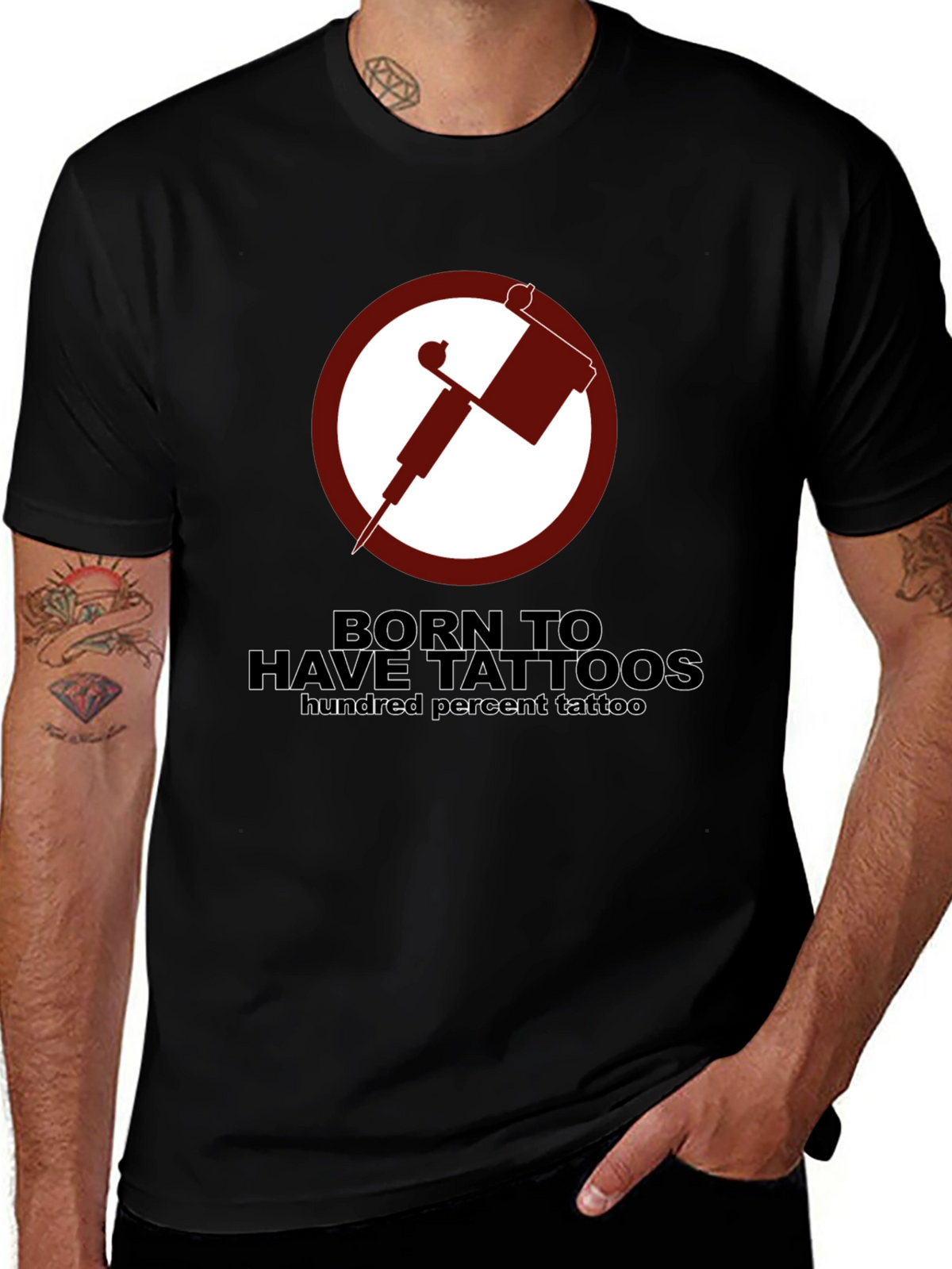 Born to Have Tattoos Graphic T-Shirt