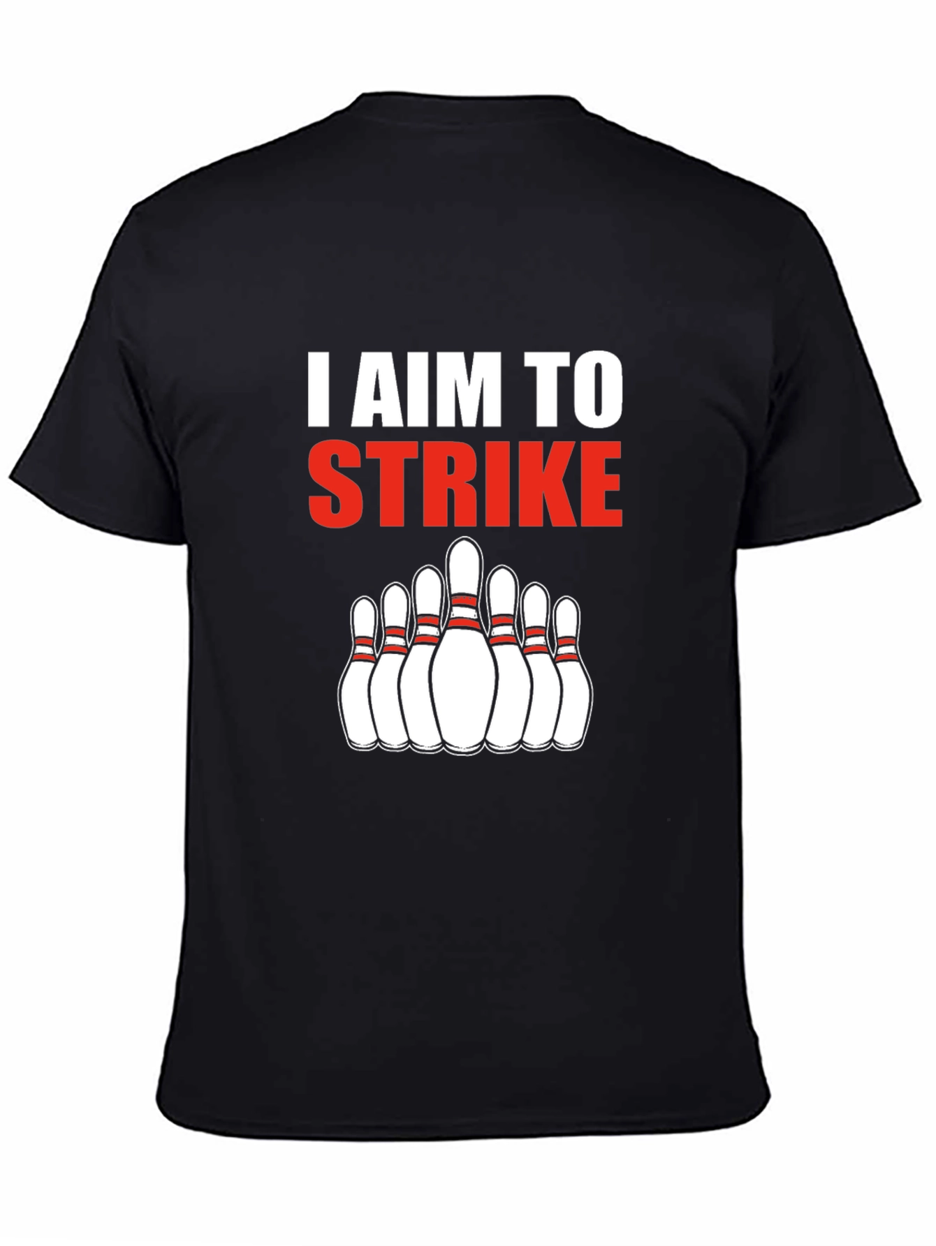 I Aim To Strike Bowling T-Shirt
