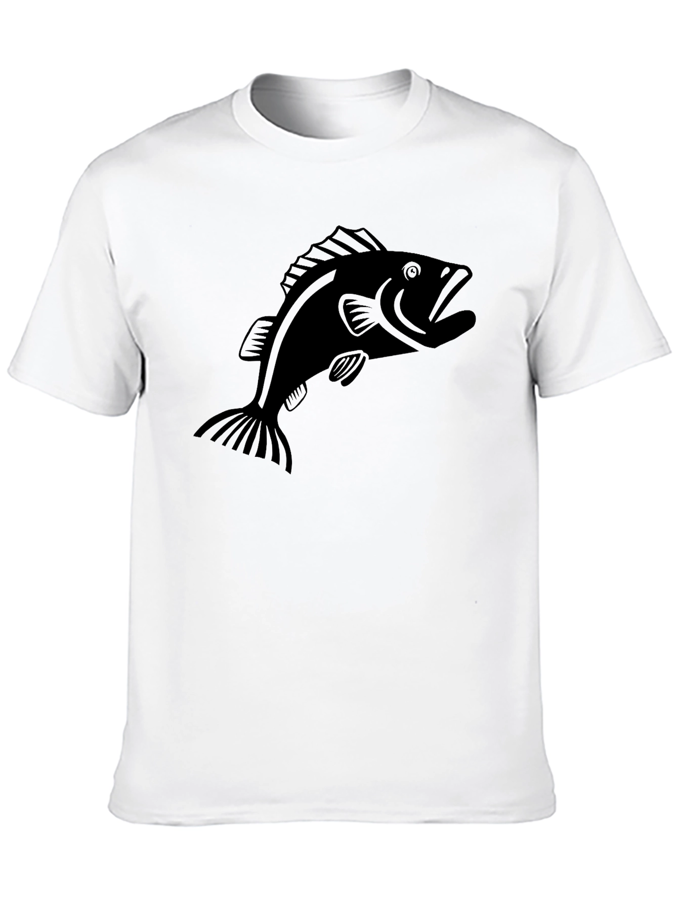 Black Bass Graphic Tee - Fishing Lover Apparel