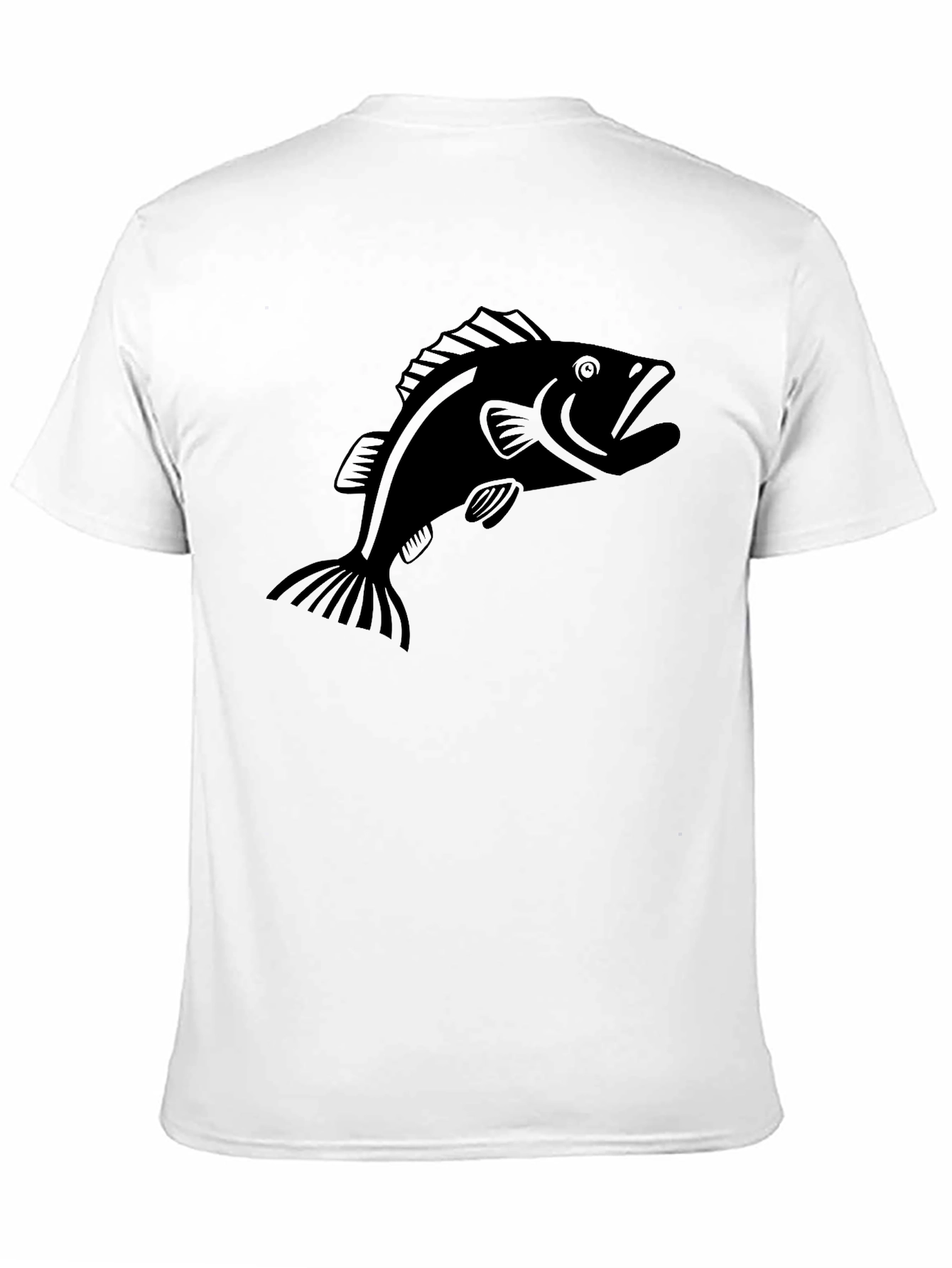 Black Bass Graphic Tee - Fishing Lover Apparel