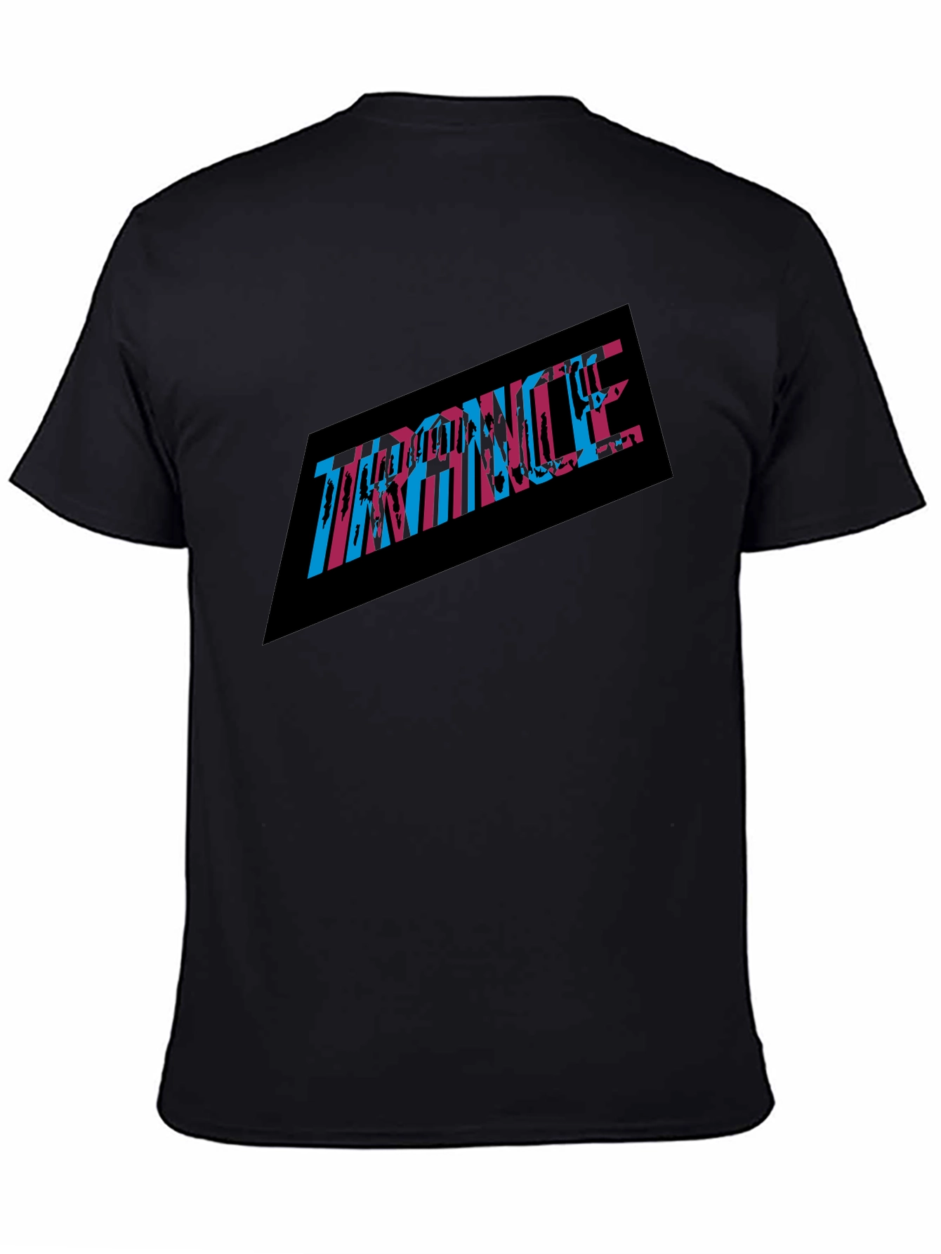 Ukraine Distressed T-Shirt - Mens Black Tee