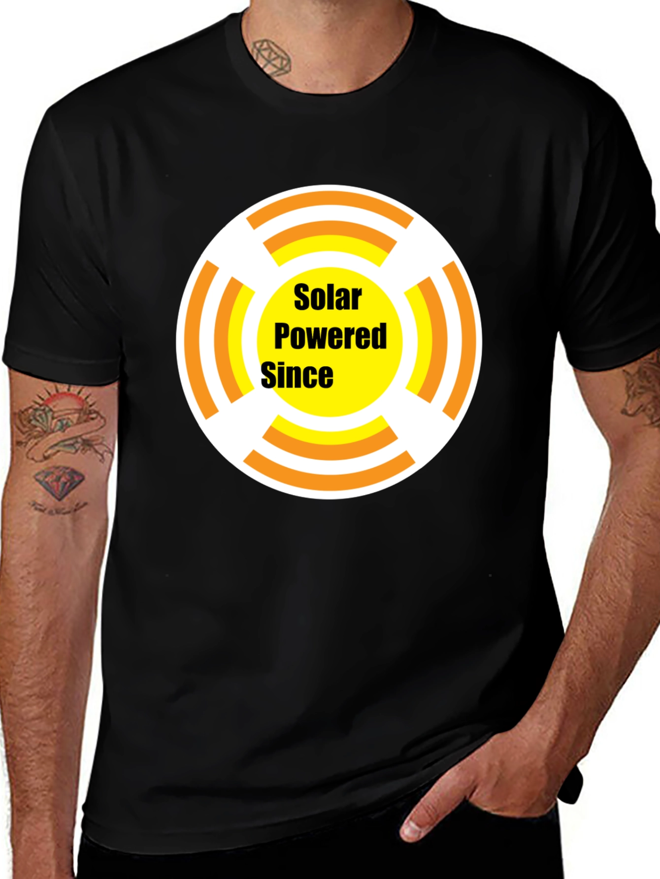 Solar Powered Graphic T-Shirt