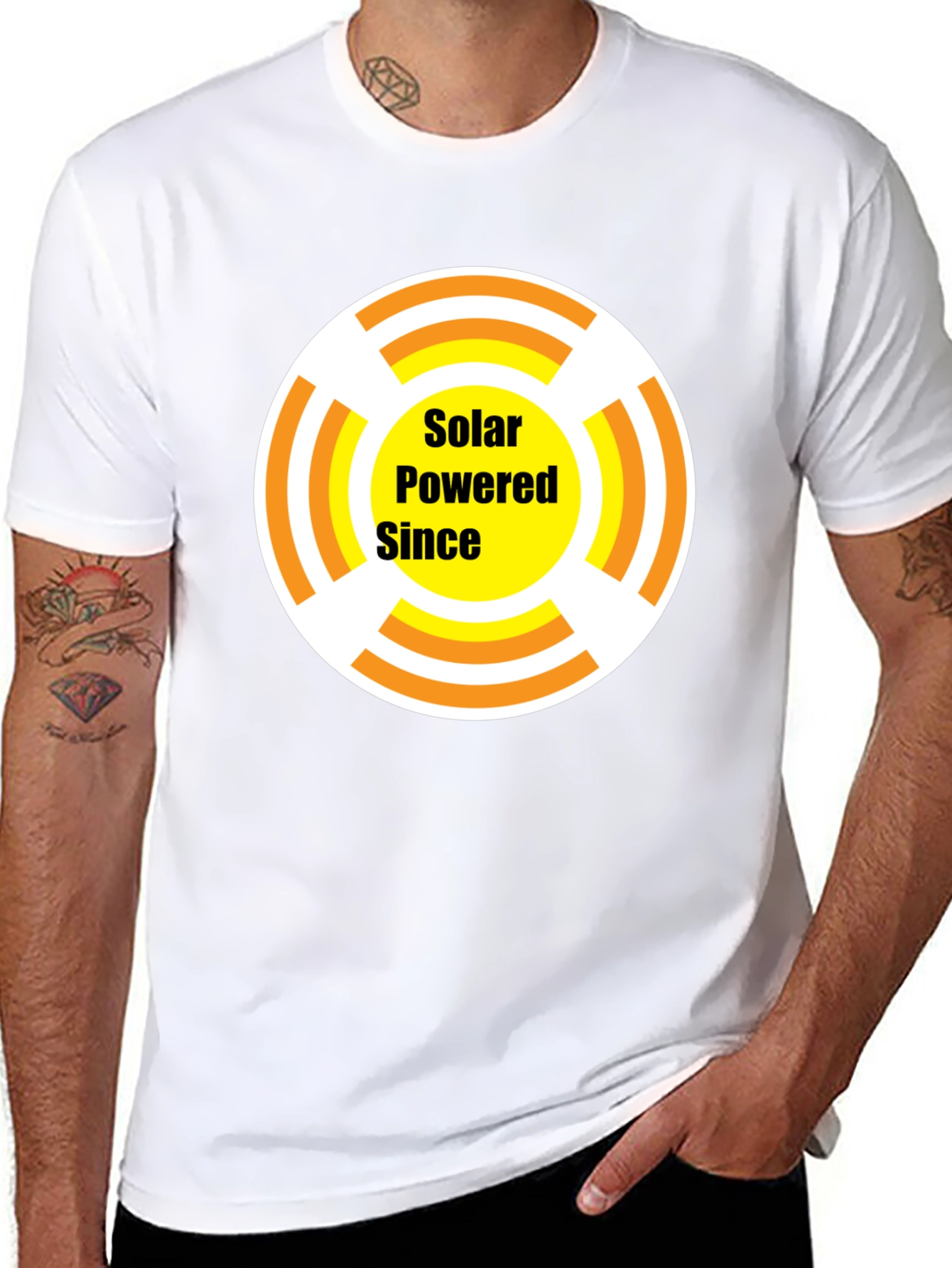 Solar Powered Graphic T-Shirt