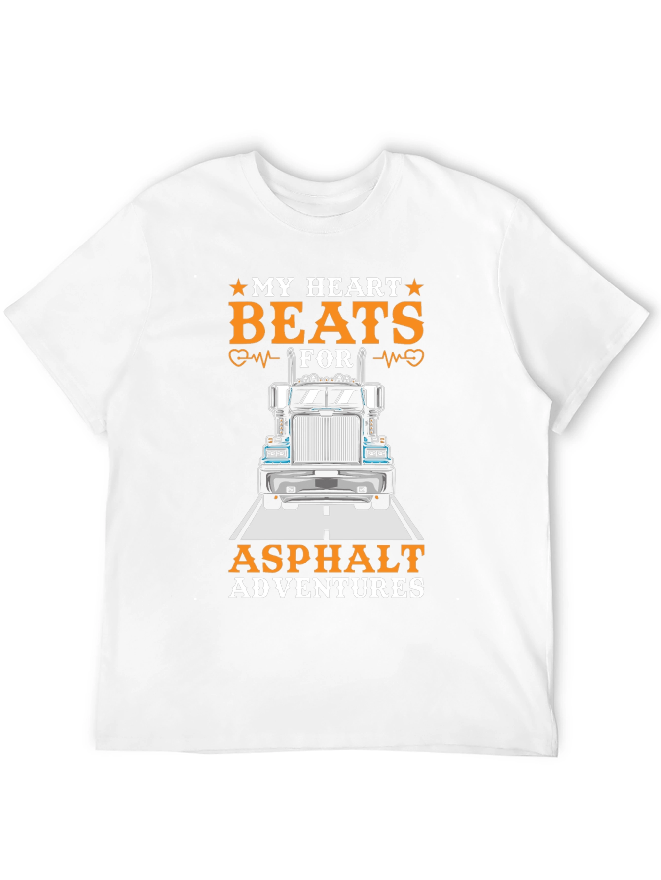 My Heart Beats For Asphalt Adventures T-Shirt