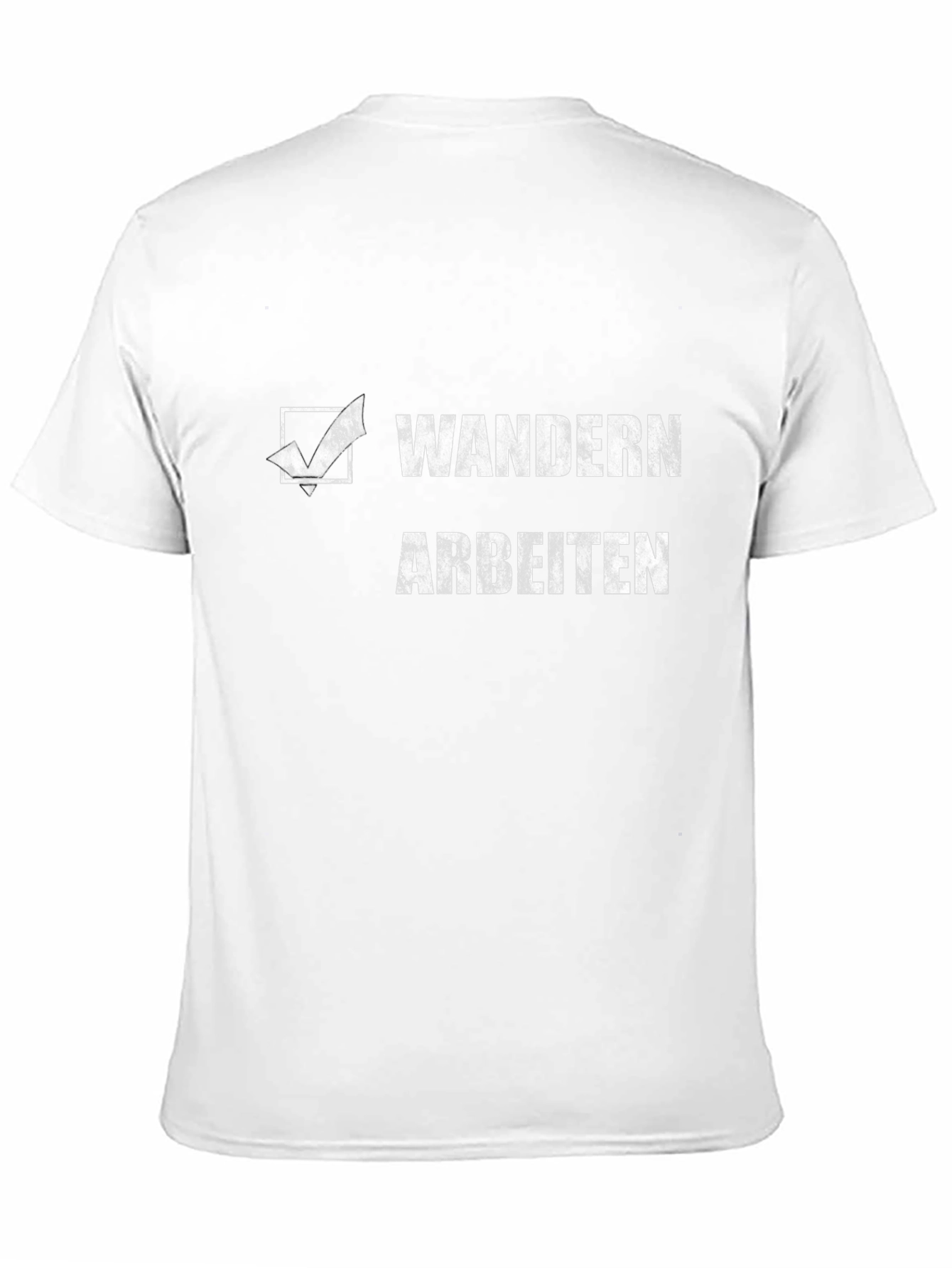 Hiking vs. Working Graphic Tee