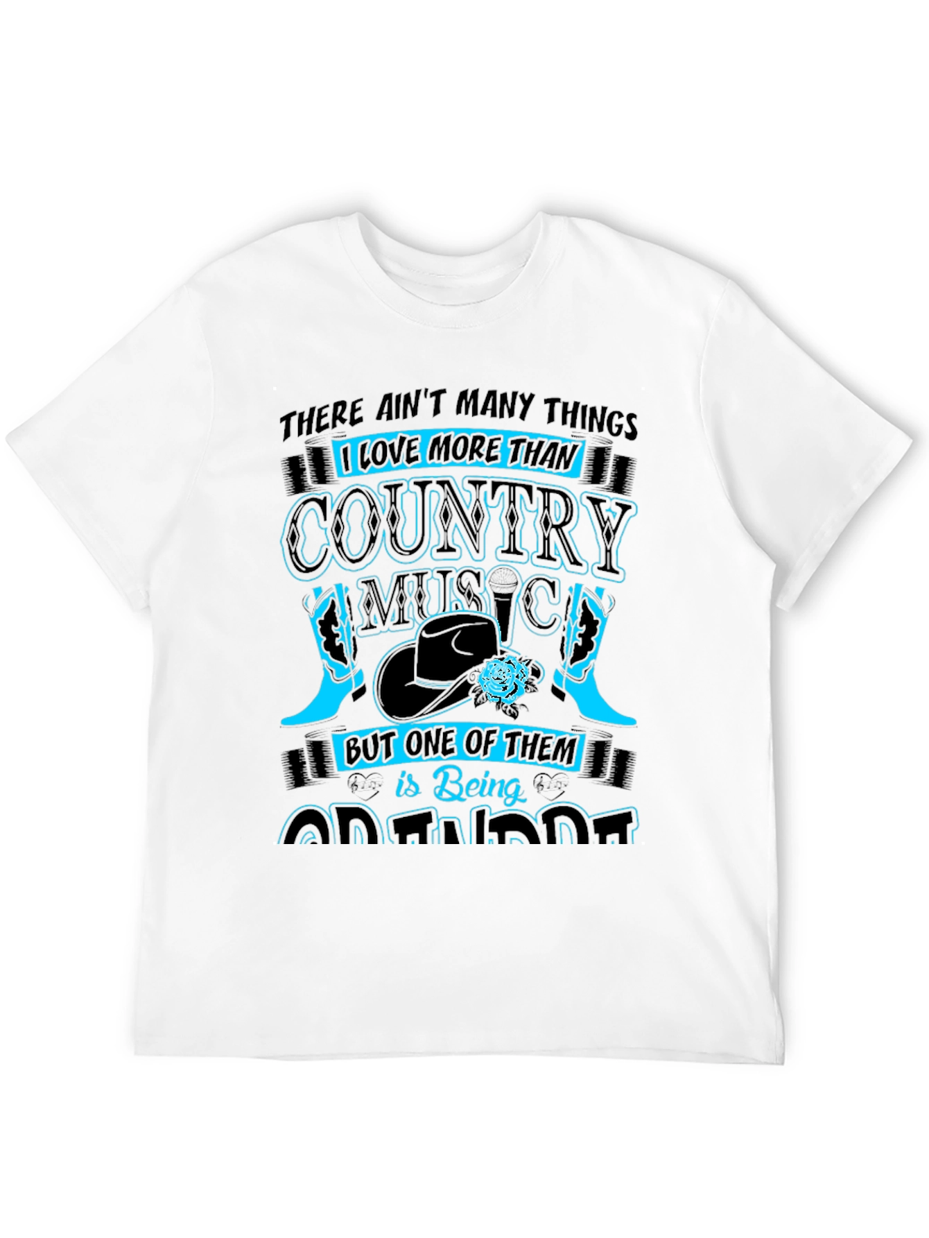 Country Music & Outdoors Graphic T-Shirt