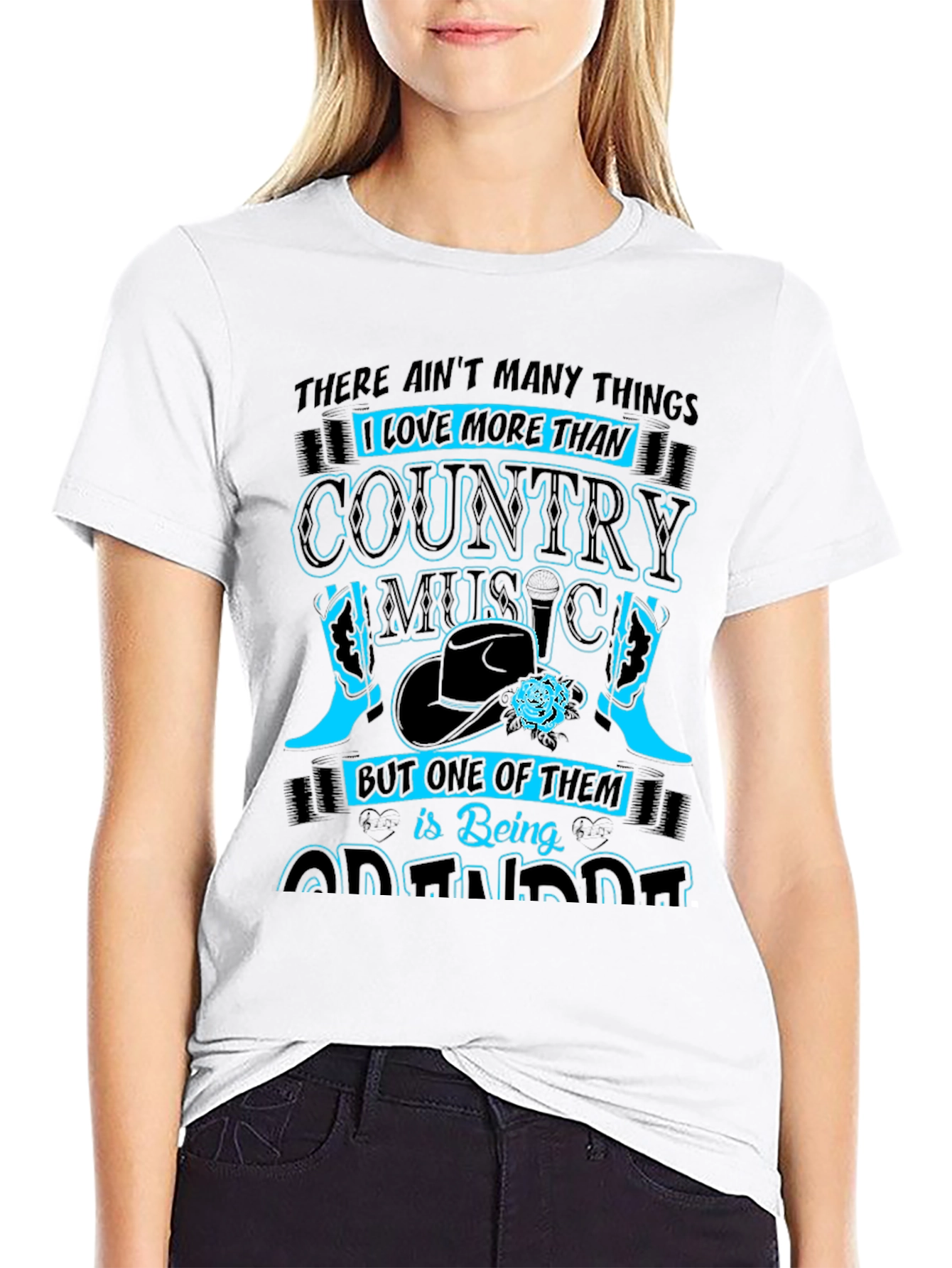 Country Music & Outdoors Graphic T-Shirt