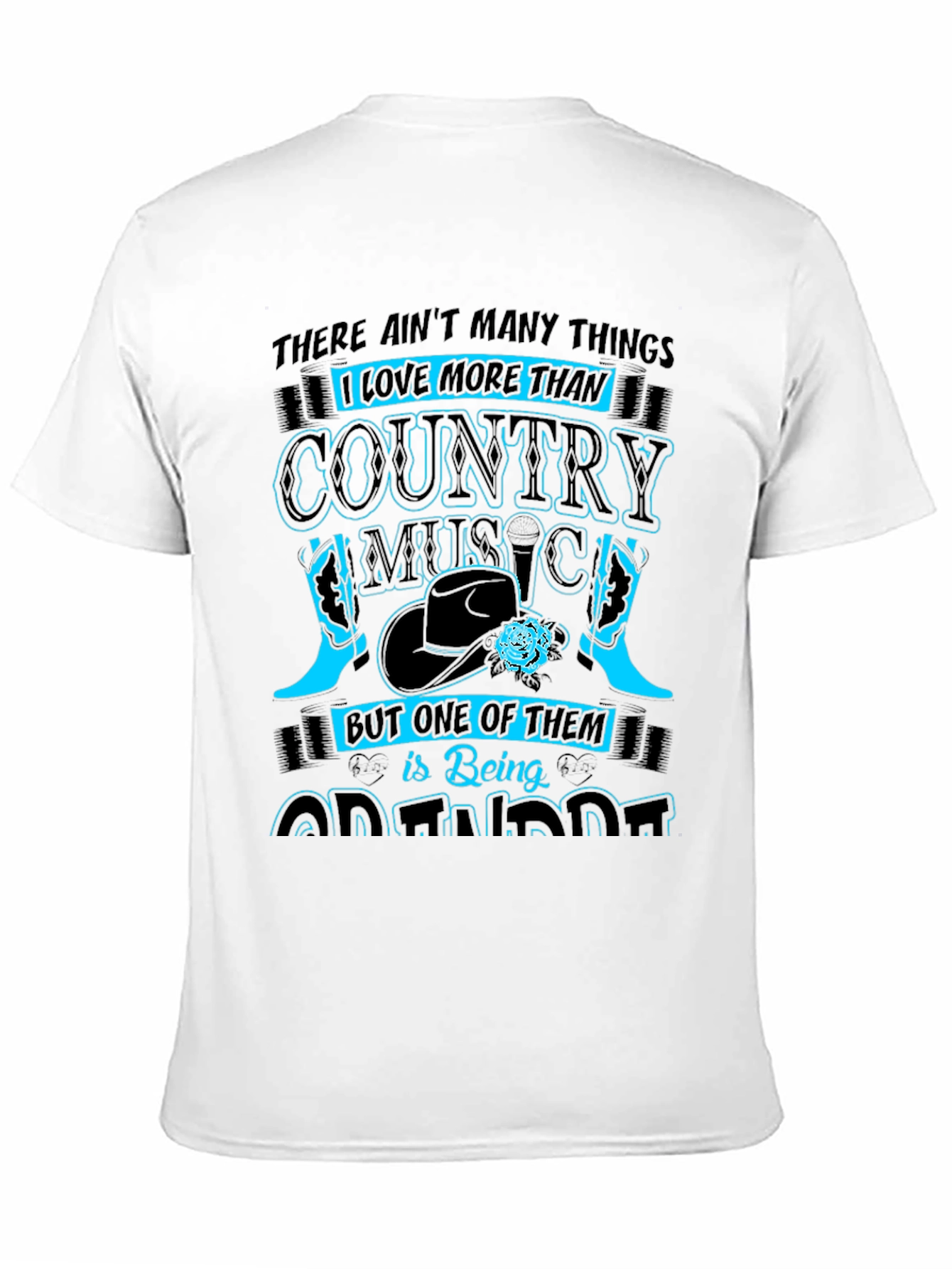 Country Music & Outdoors Graphic T-Shirt