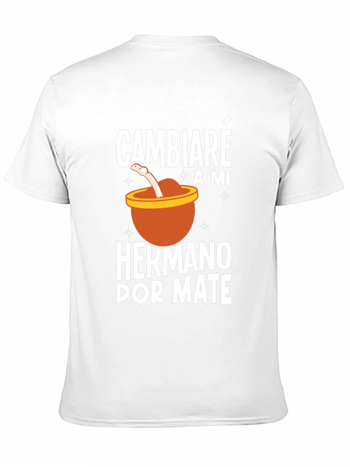 Cambiare A Mi Hermano Por Mate Black T-Shirt