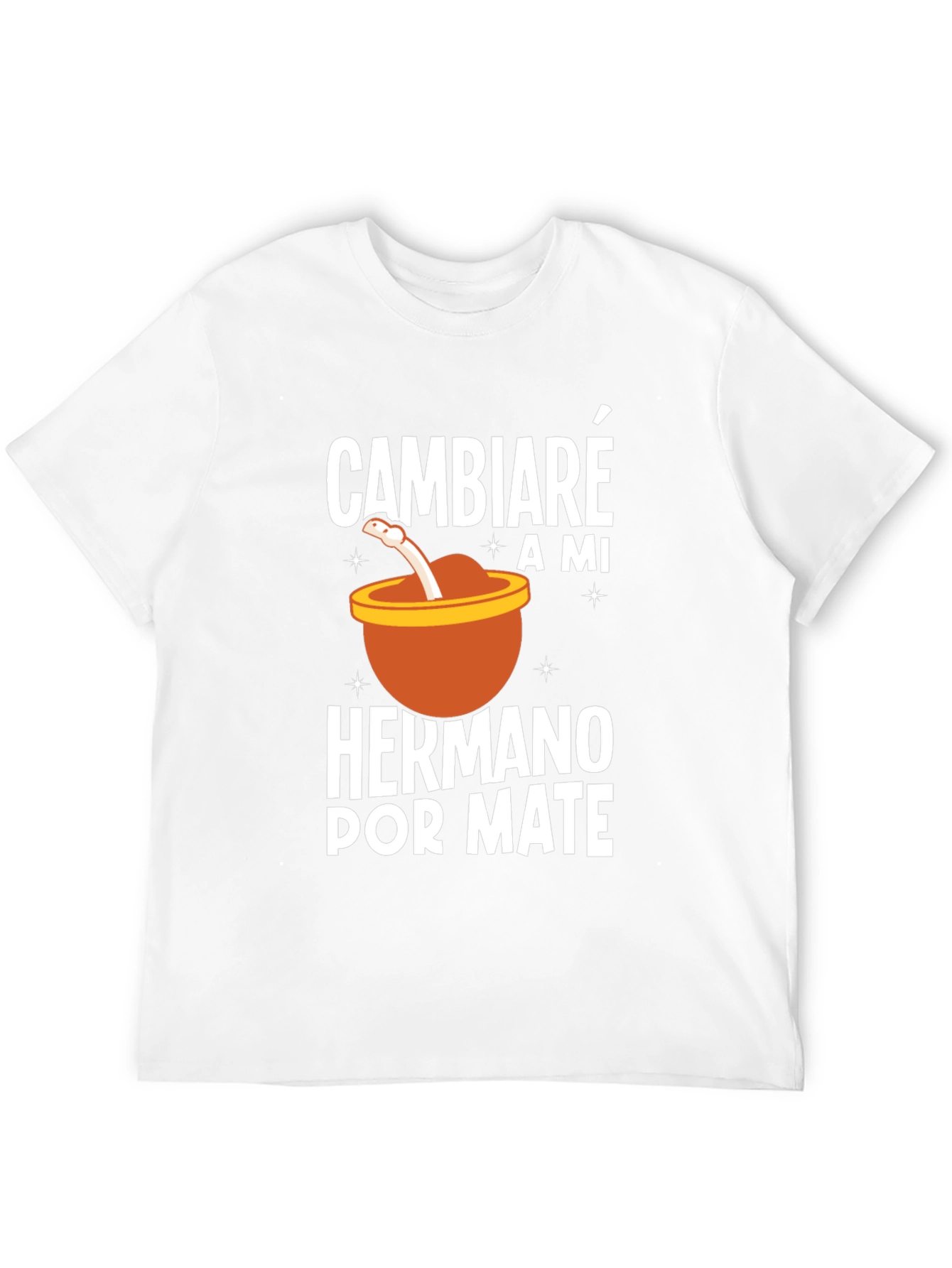 Cambiare A Mi Hermano Por Mate Black T-Shirt