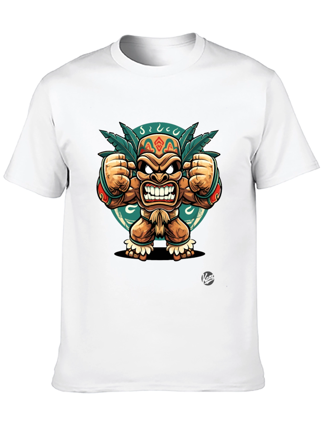 Angry Tiki Black T-Shirt