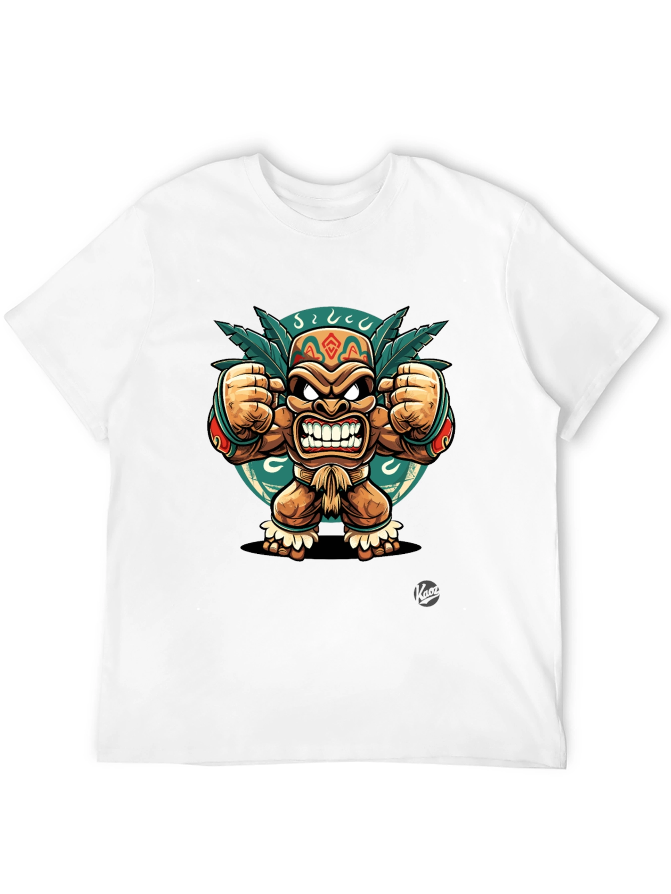 Angry Tiki Black T-Shirt