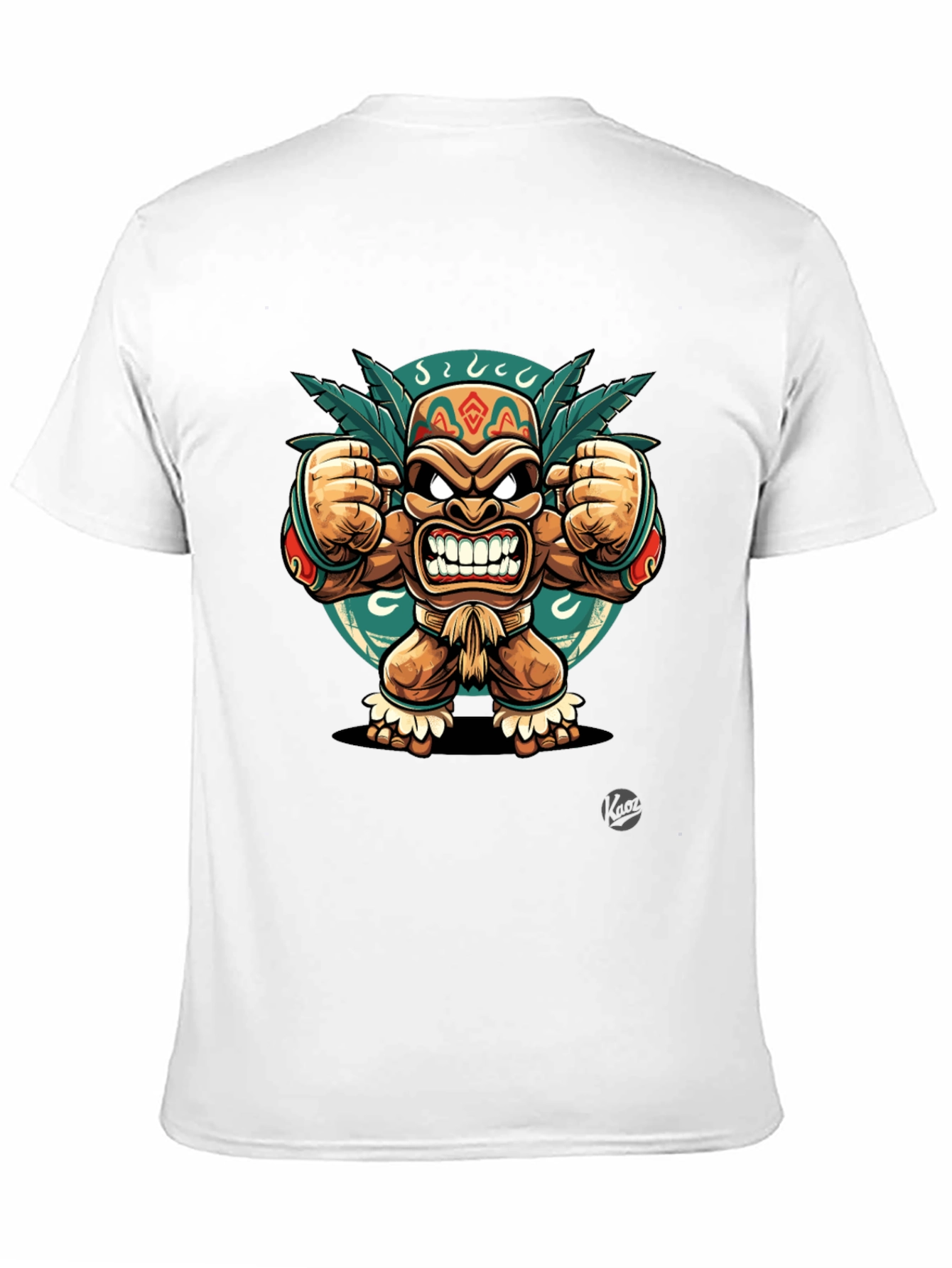 Angry Tiki Black T-Shirt