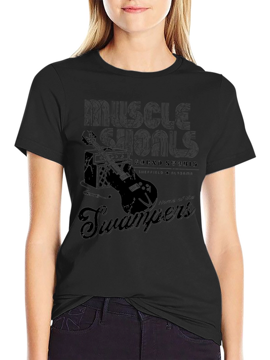 Muscle Shoals Sound Studio Black T-Shirt