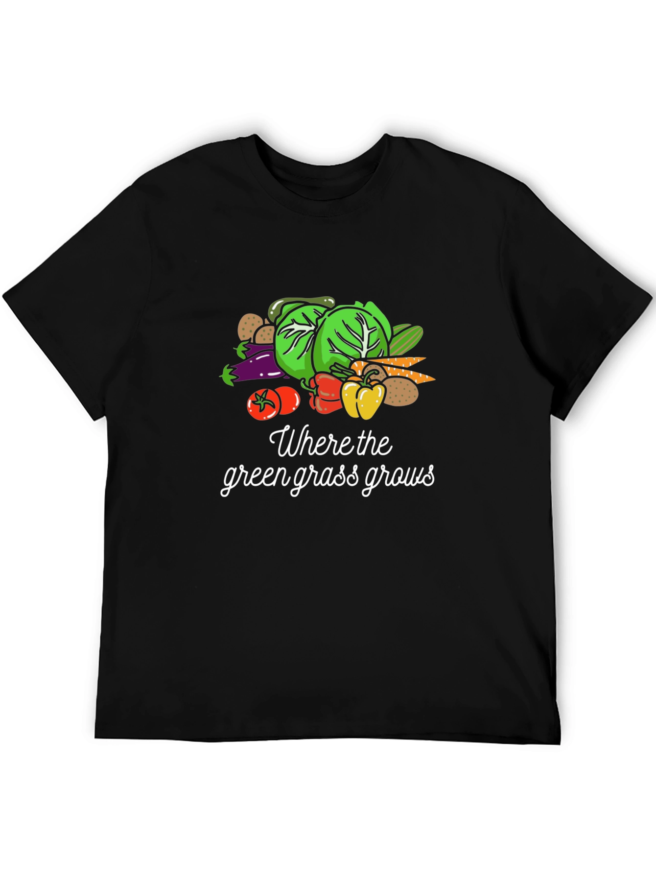 Where the Green Grass Grows Graphic Tee