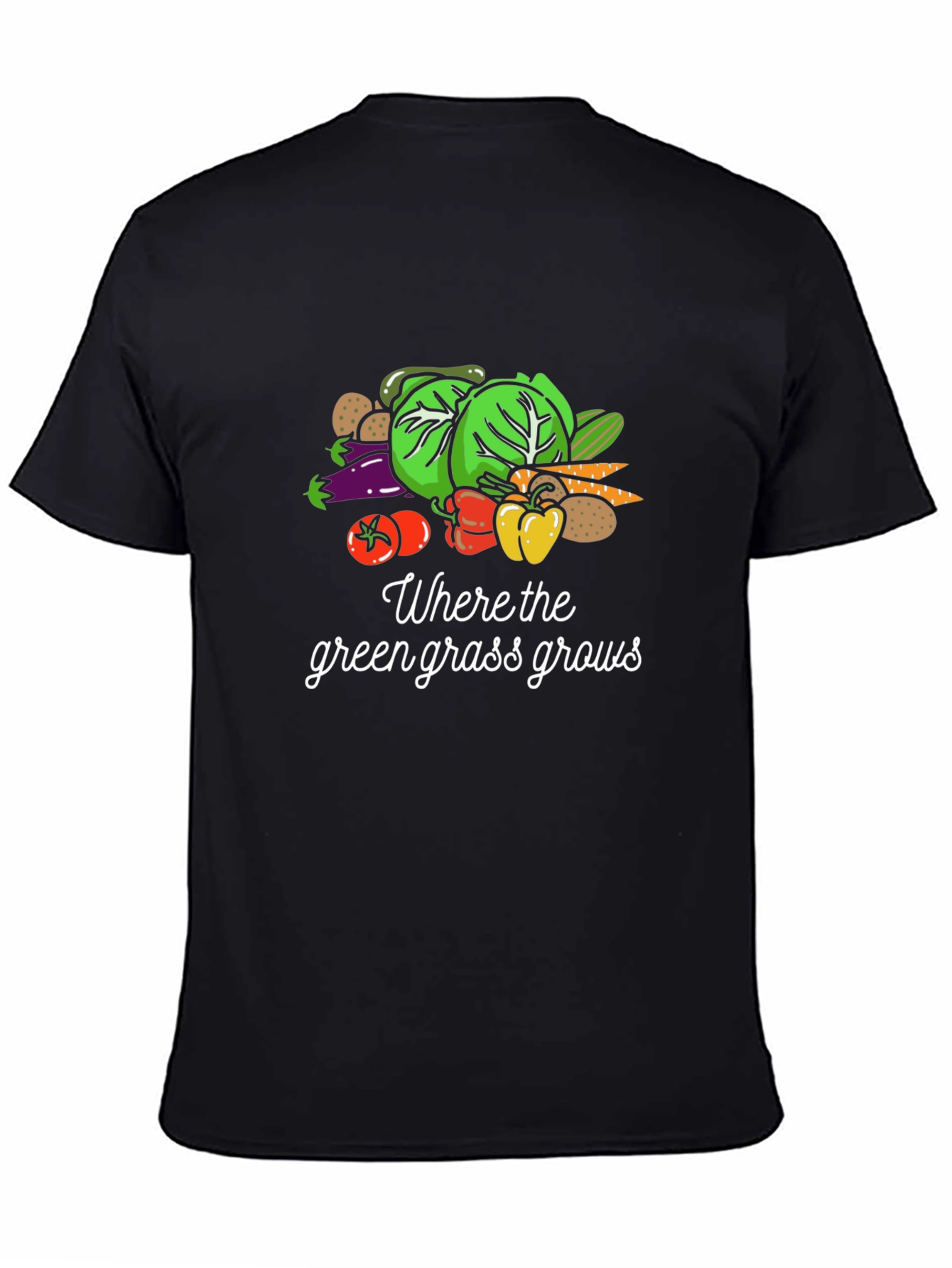 Where the Green Grass Grows Graphic Tee